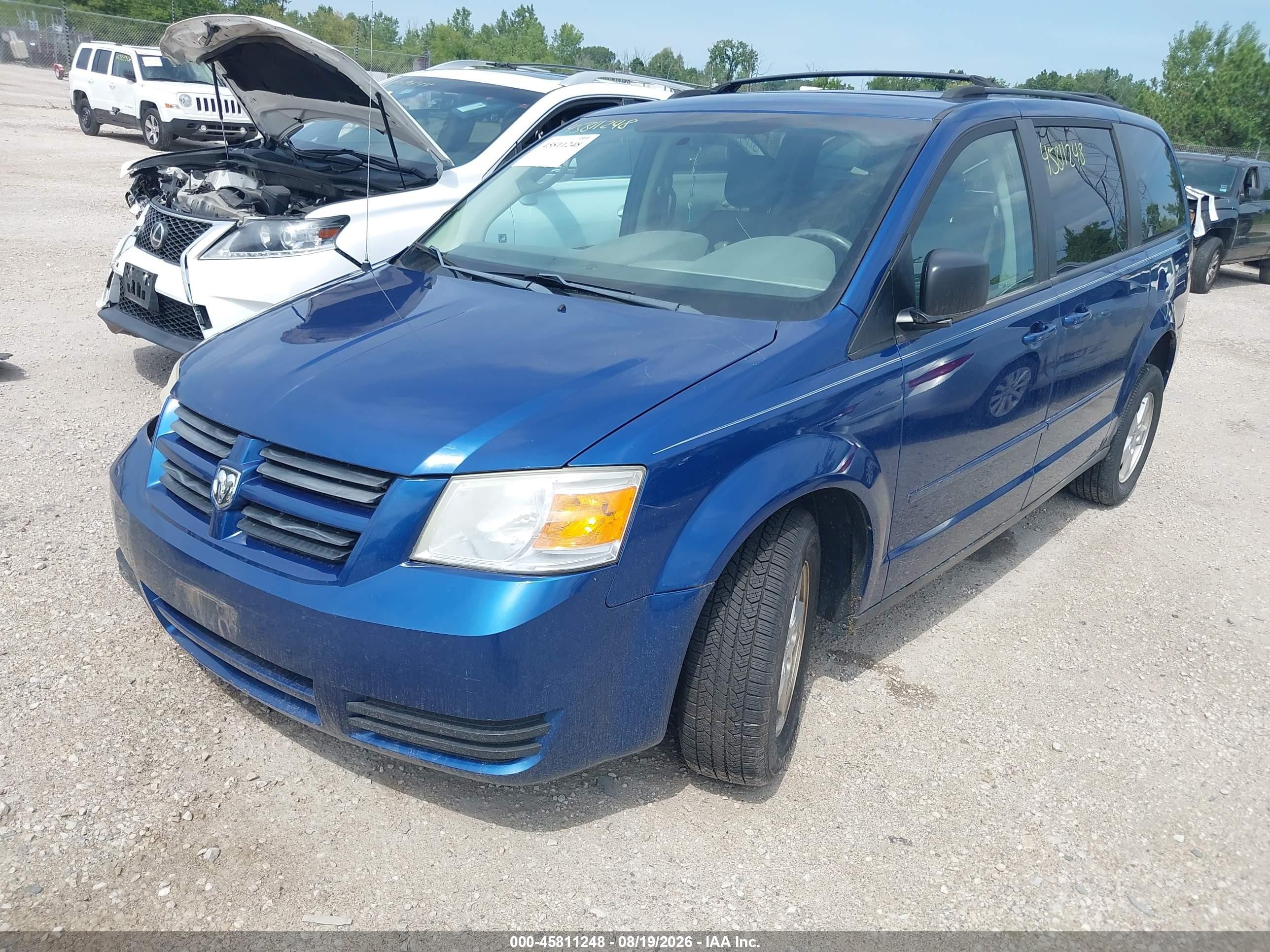 2010 Dodge Grand Caravan Hero Blue vin: 2D4RN3D15AR390150