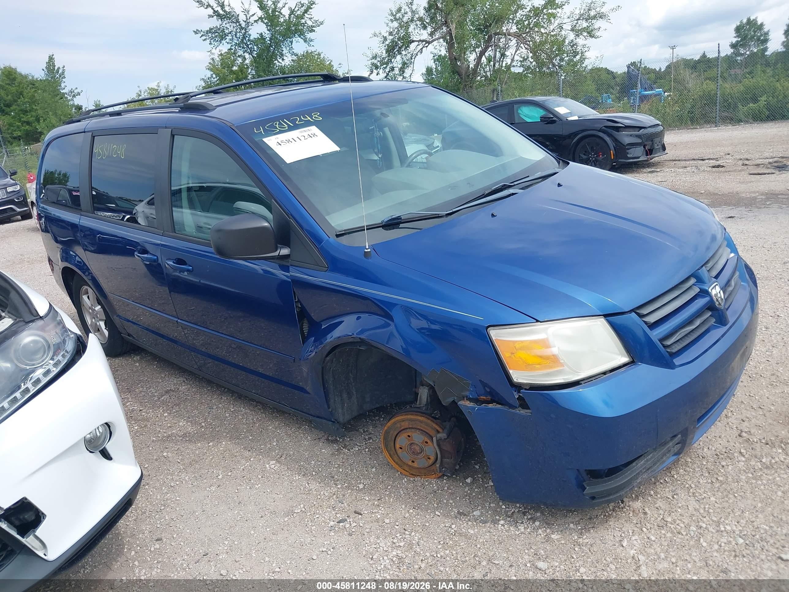 2010 Dodge Grand Caravan Hero Blue vin: 2D4RN3D15AR390150