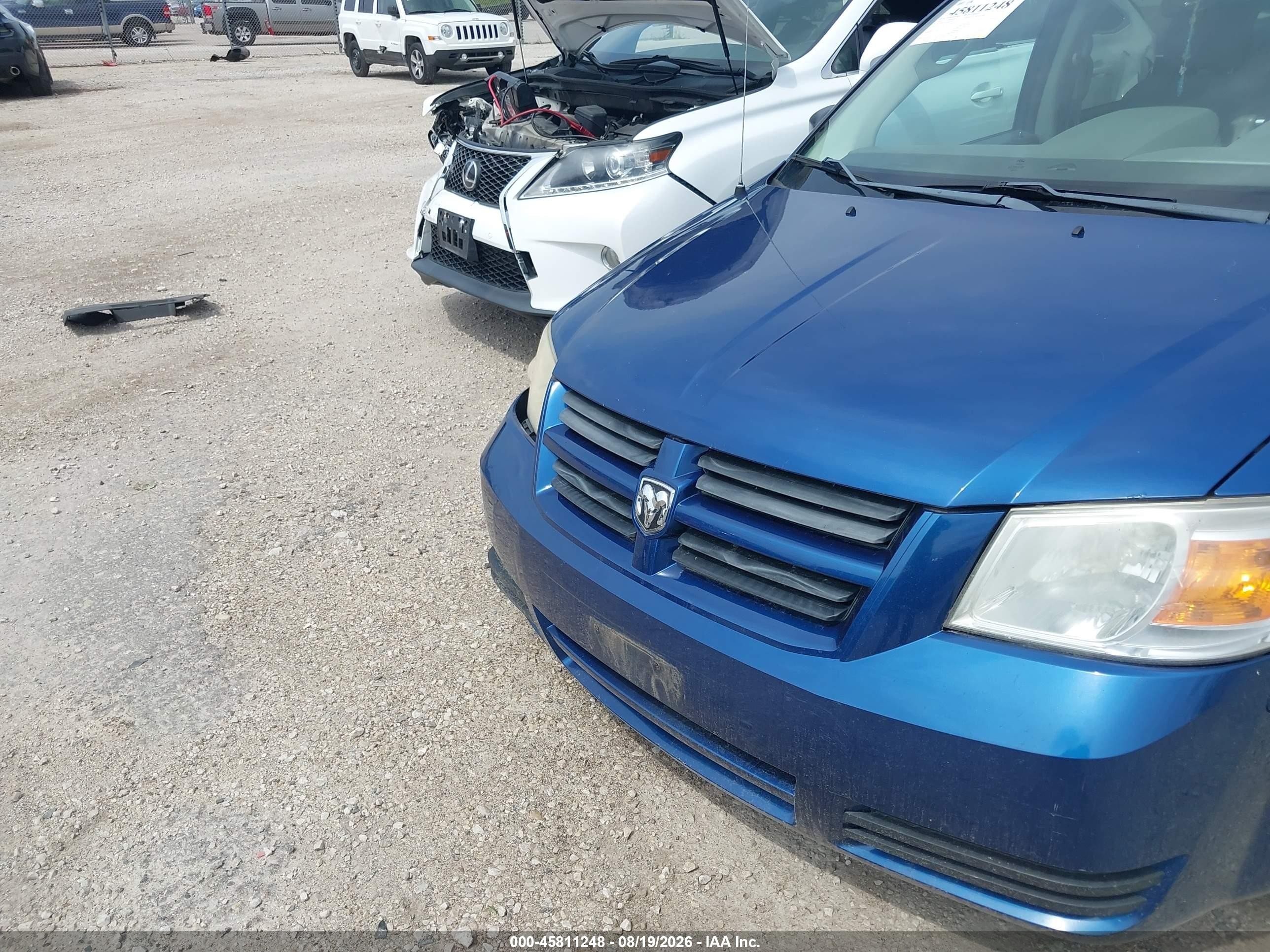 2010 Dodge Grand Caravan Hero Blue vin: 2D4RN3D15AR390150