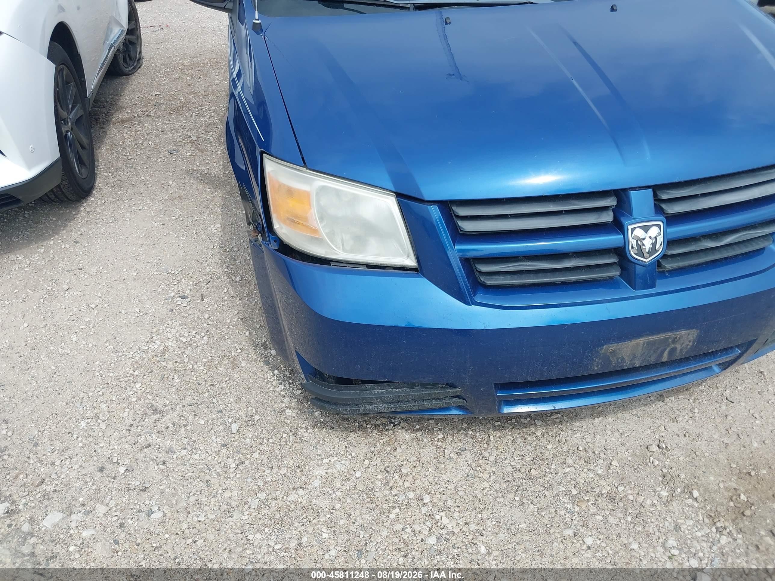 2010 Dodge Grand Caravan Hero Blue vin: 2D4RN3D15AR390150