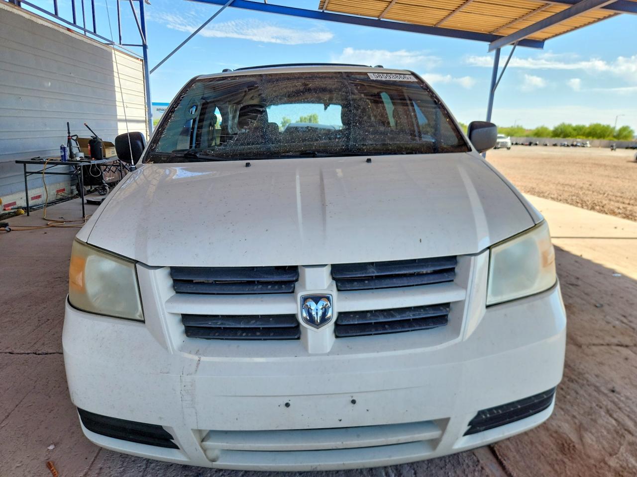 2010 Dodge Grand Caravan Hero White vin: 2D4RN3D16AR417923
