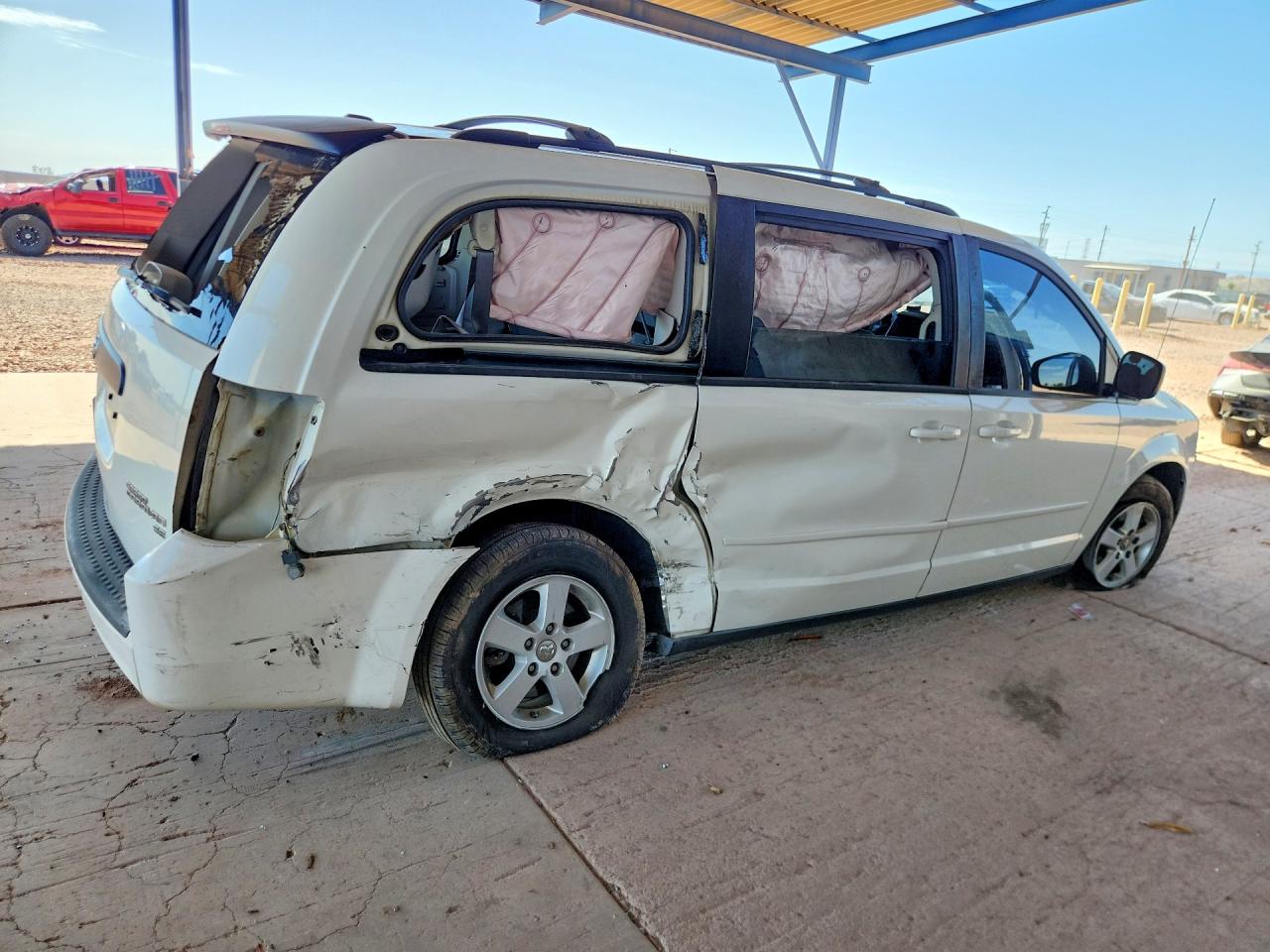 2010 Dodge Grand Caravan Hero White vin: 2D4RN3D16AR417923