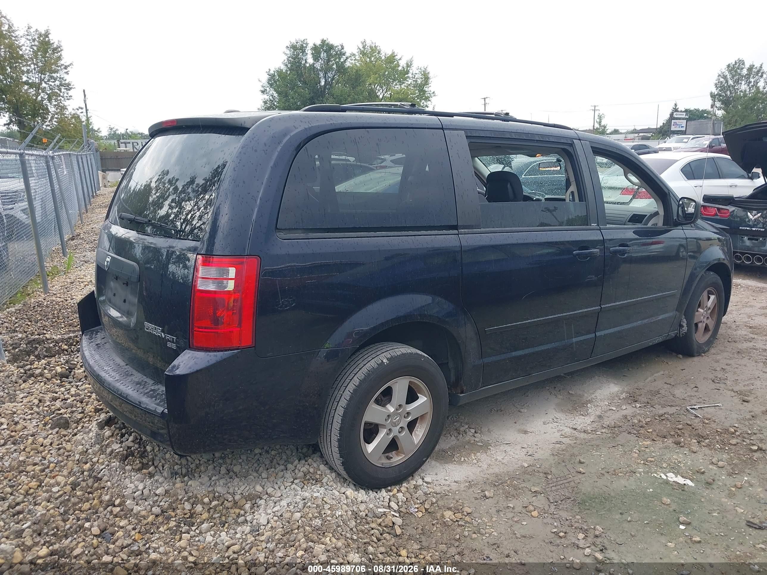 2010 Dodge Grand Caravan Hero Blue vin: 2D4RN3D16AR434897