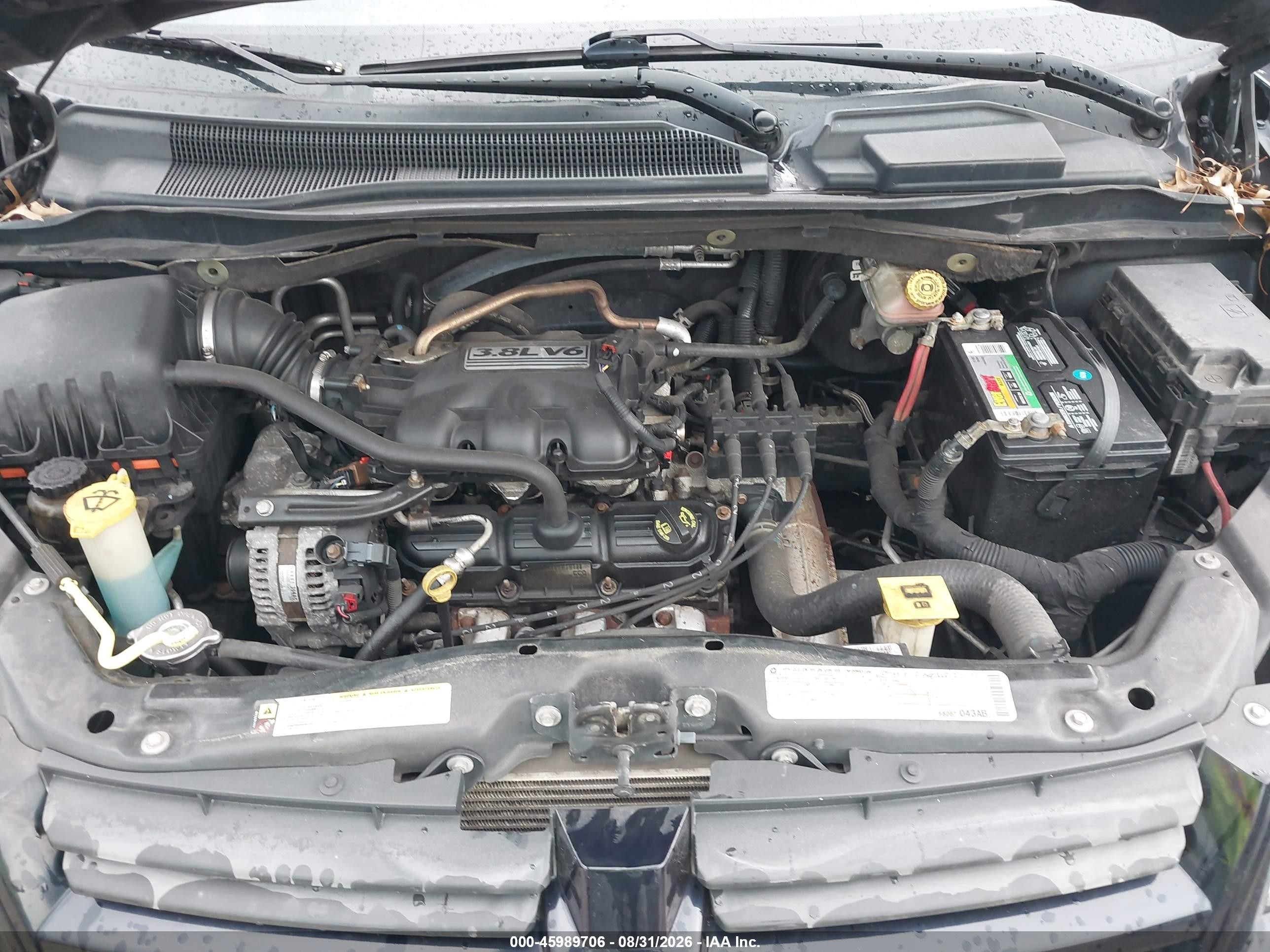 2010 Dodge Grand Caravan Hero Blue vin: 2D4RN3D16AR434897