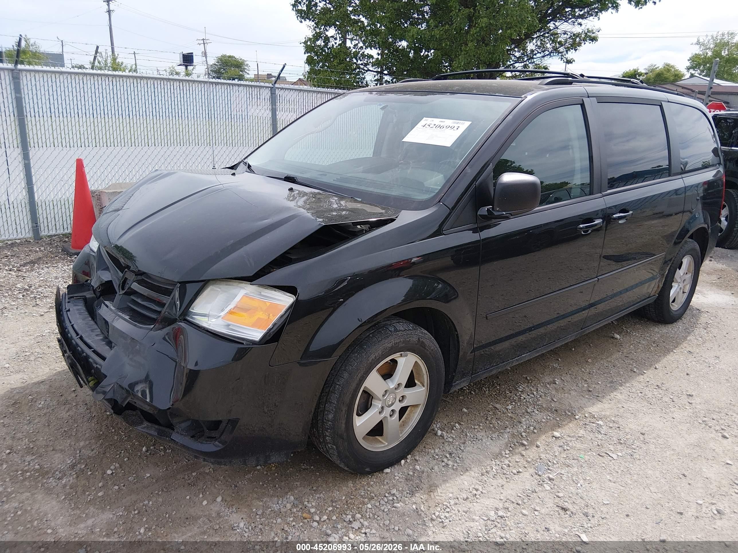 2010 Dodge Grand Caravan Hero Black vin: 2D4RN3D16AR447276