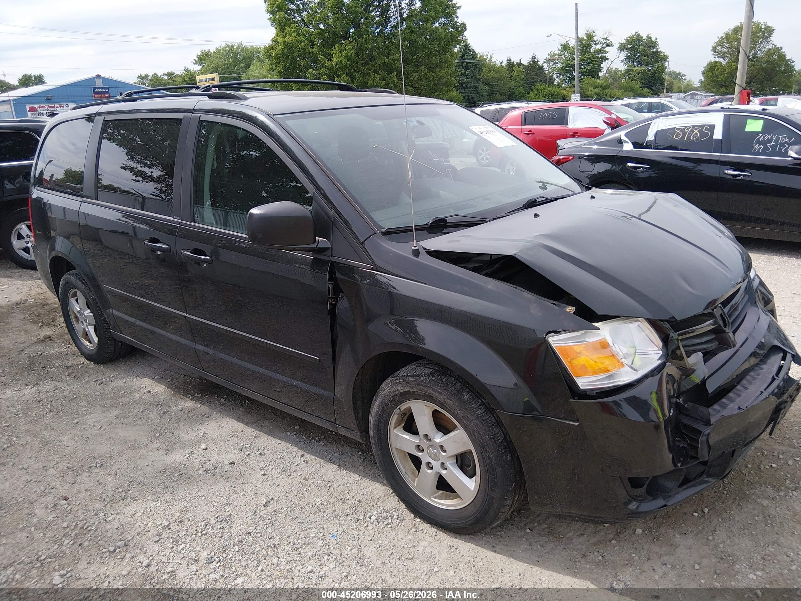 2010 Dodge Grand Caravan Hero Black vin: 2D4RN3D16AR447276