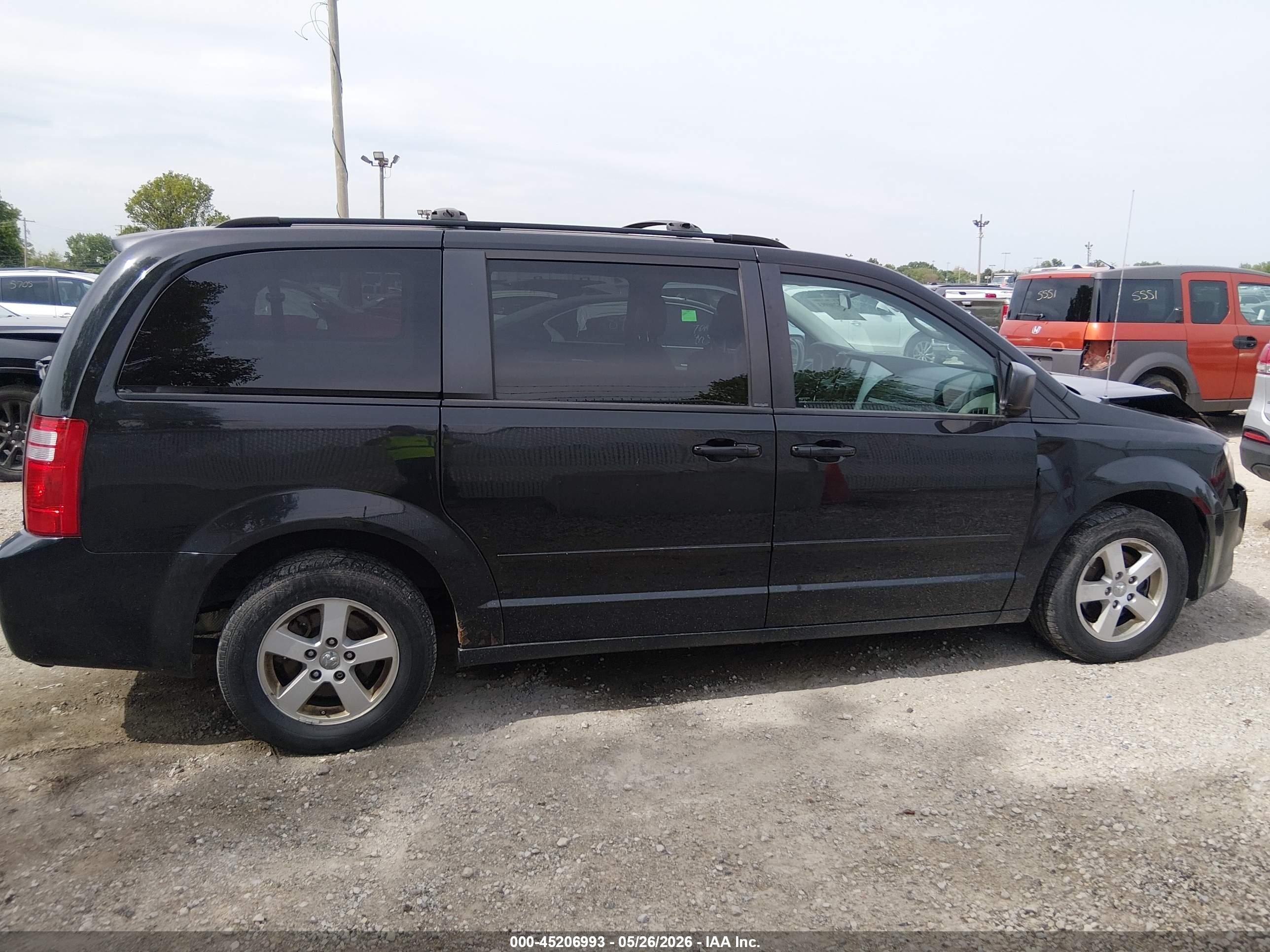 2010 Dodge Grand Caravan Hero Black vin: 2D4RN3D16AR447276