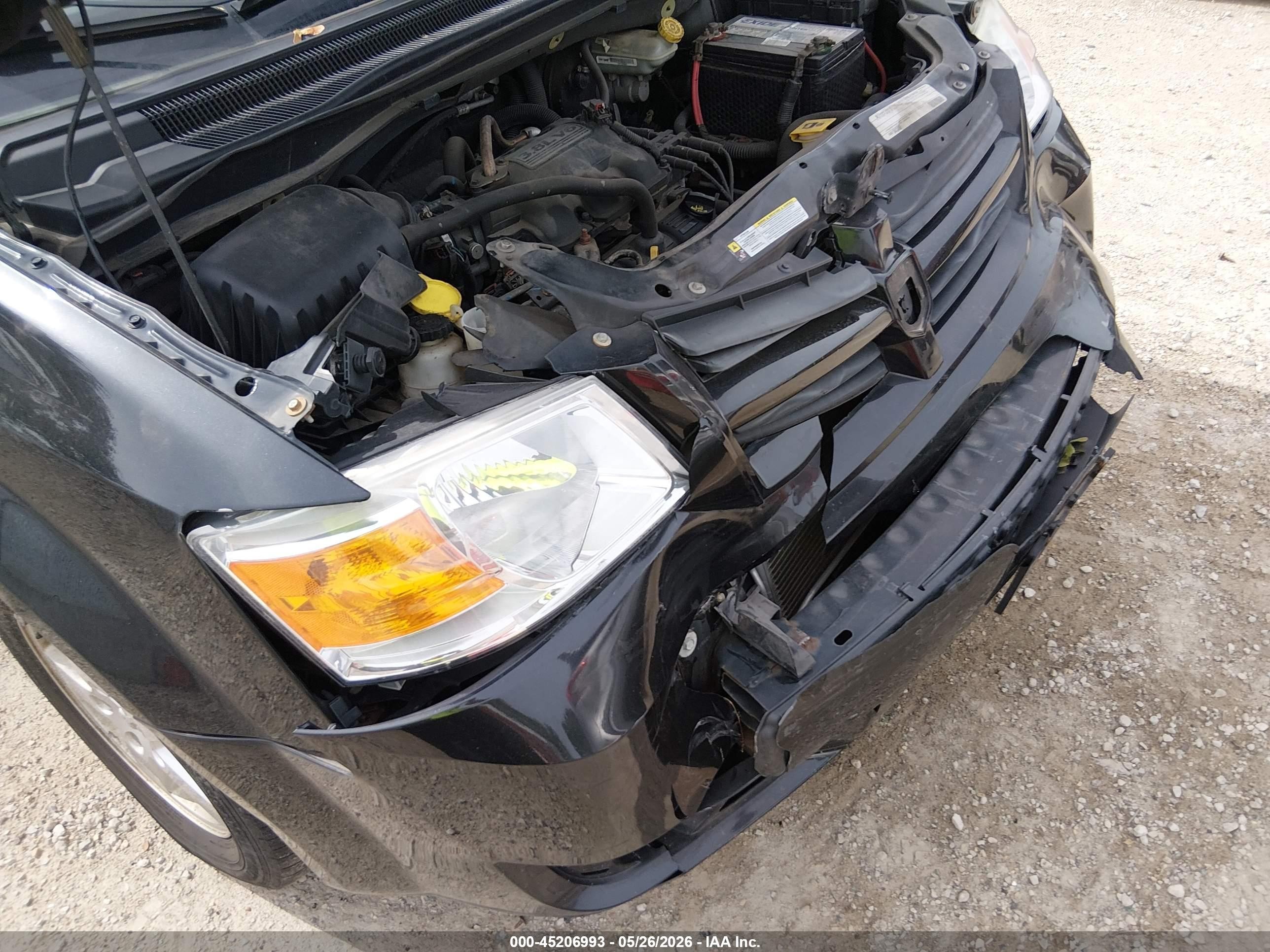 2010 Dodge Grand Caravan Hero Black vin: 2D4RN3D16AR447276