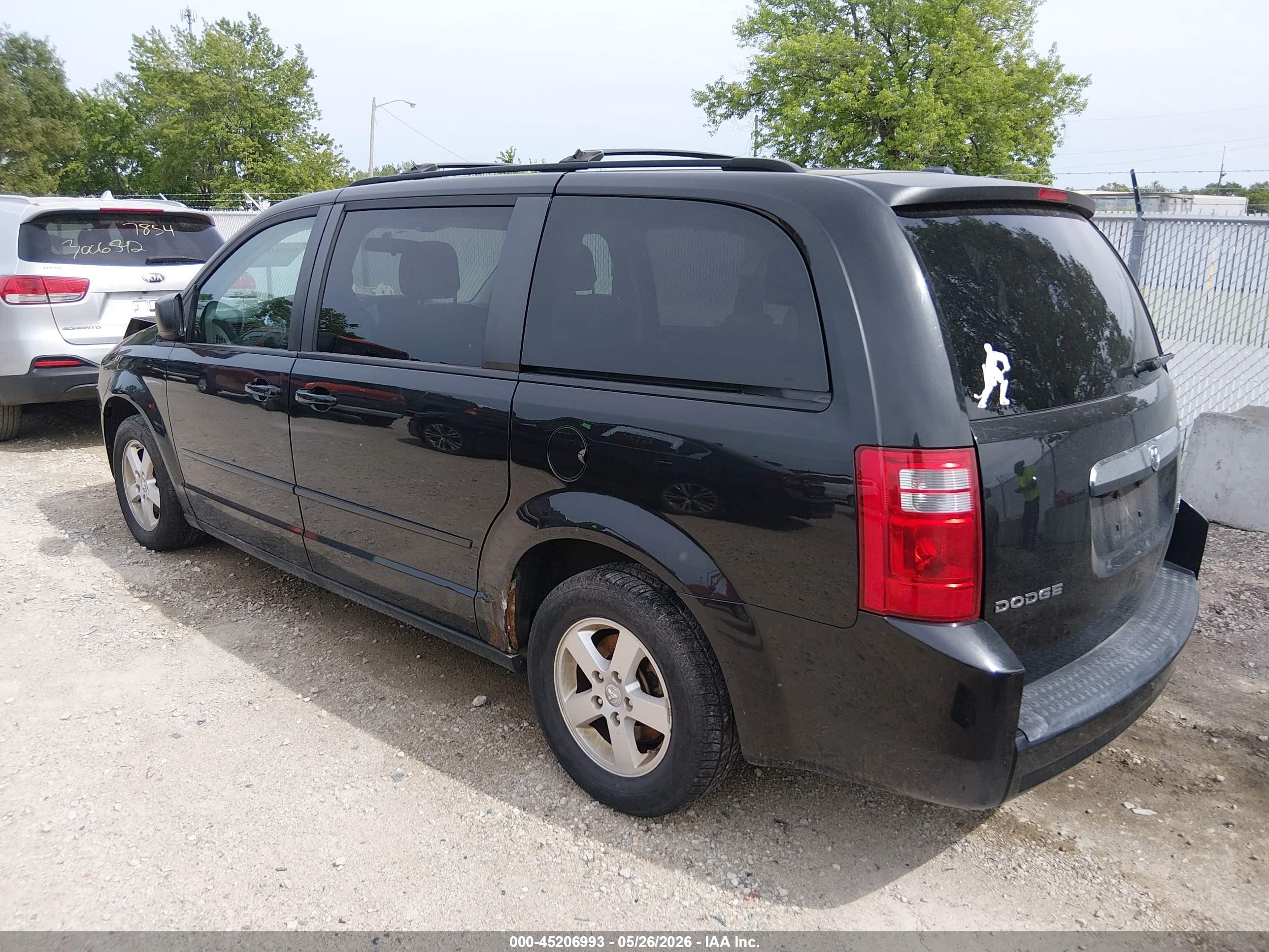 2010 Dodge Grand Caravan Hero Black vin: 2D4RN3D16AR447276