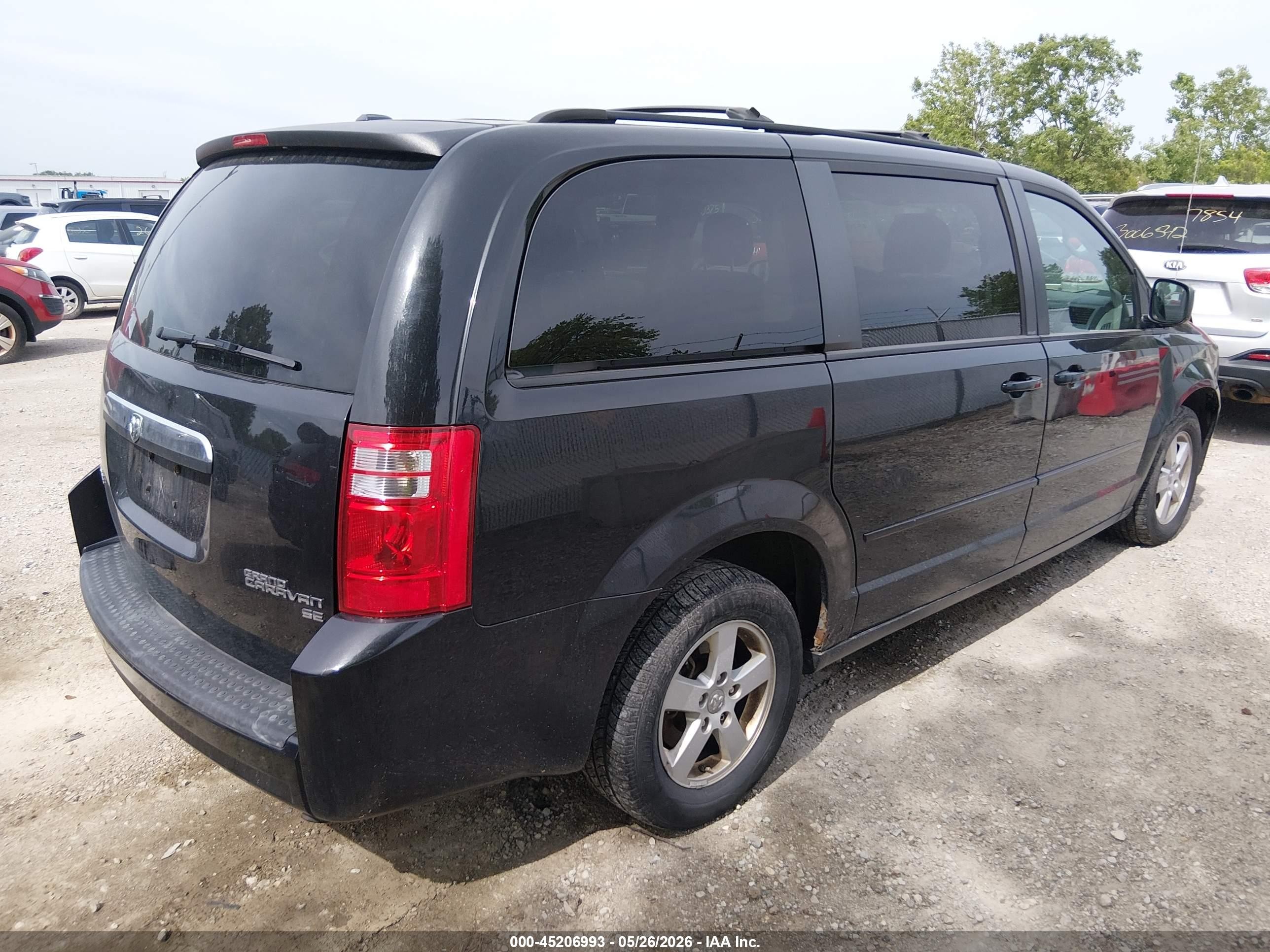 2010 Dodge Grand Caravan Hero Black vin: 2D4RN3D16AR447276