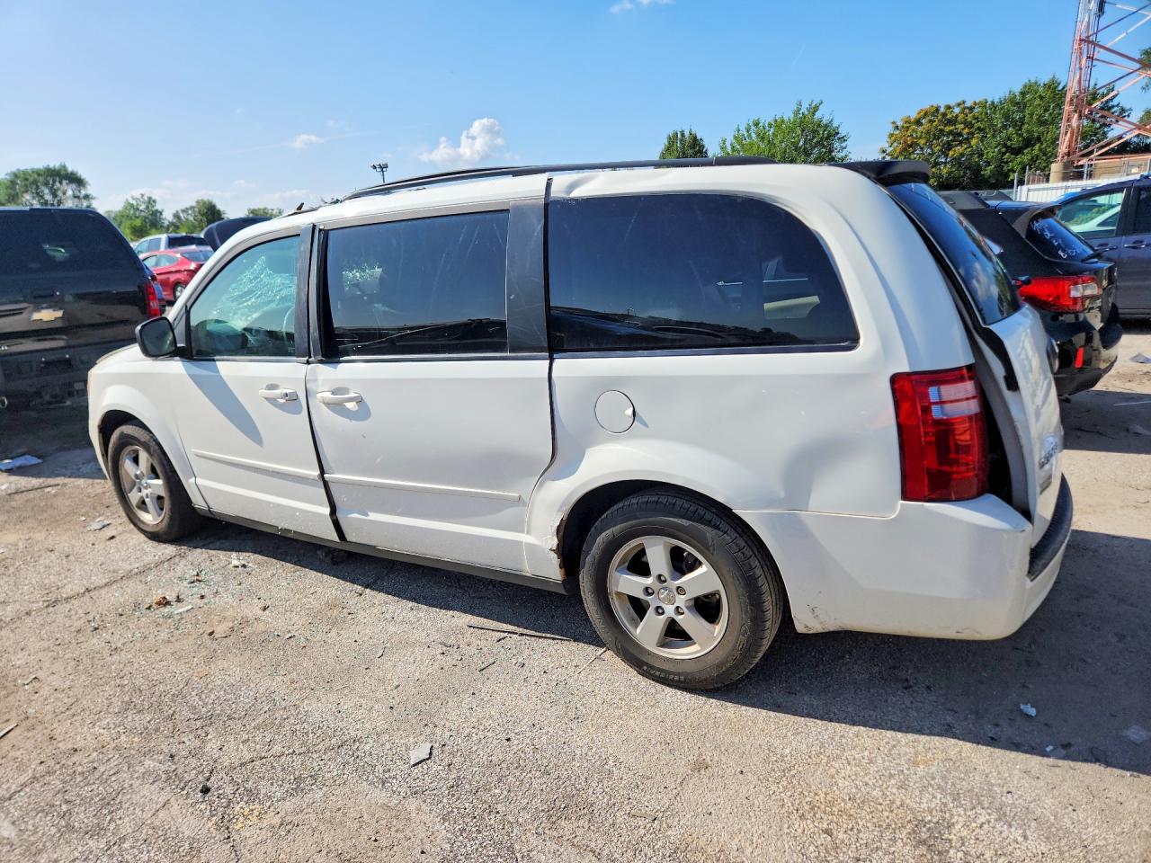 2010 Dodge Grand Caravan Hero White vin: 2D4RN3D19AR435848