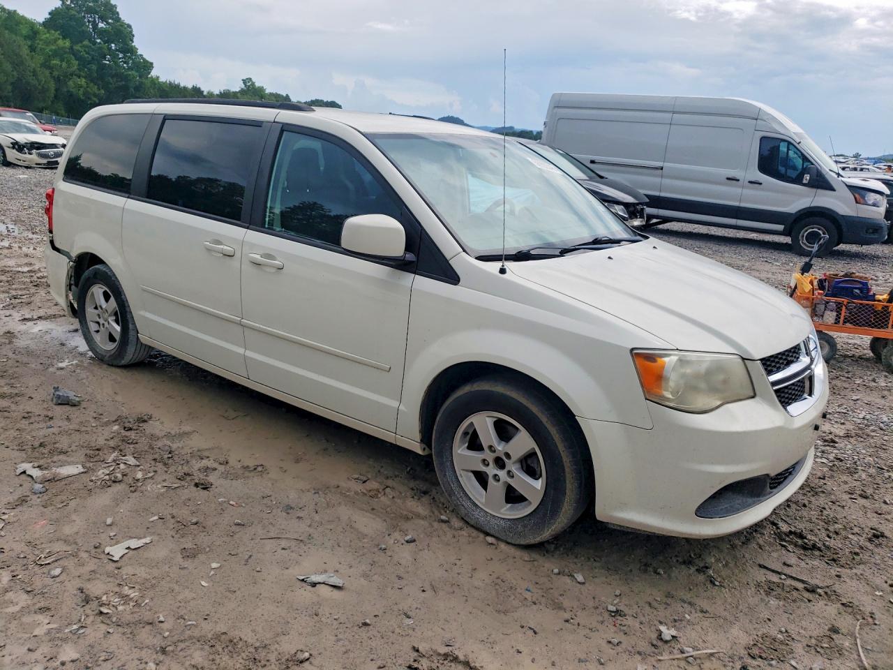 2011 Dodge Grand Caravan Express White vin: 2D4RN3DG0BR637581