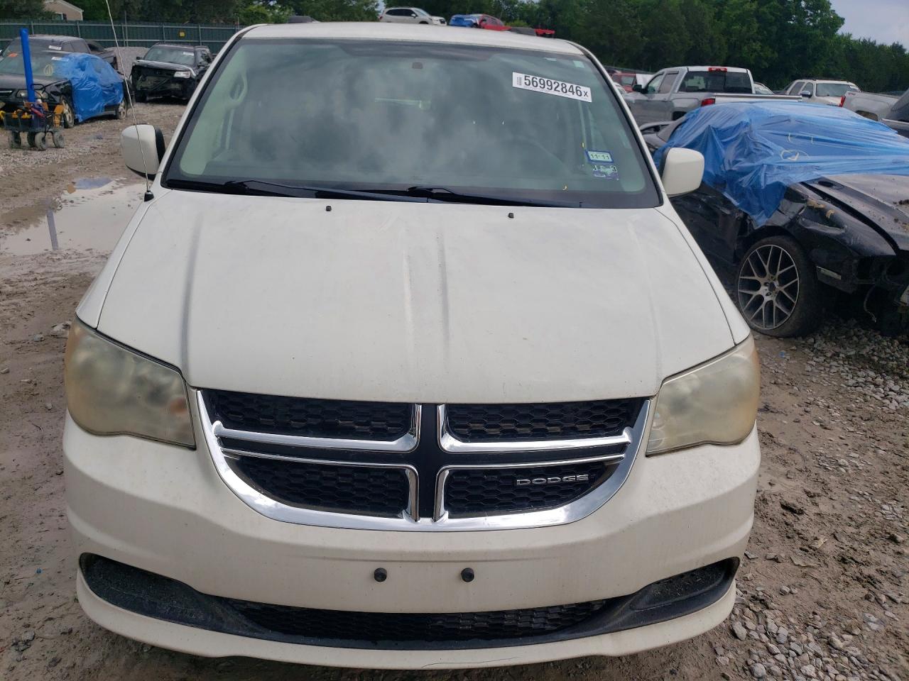2011 Dodge Grand Caravan Express White vin: 2D4RN3DG0BR637581