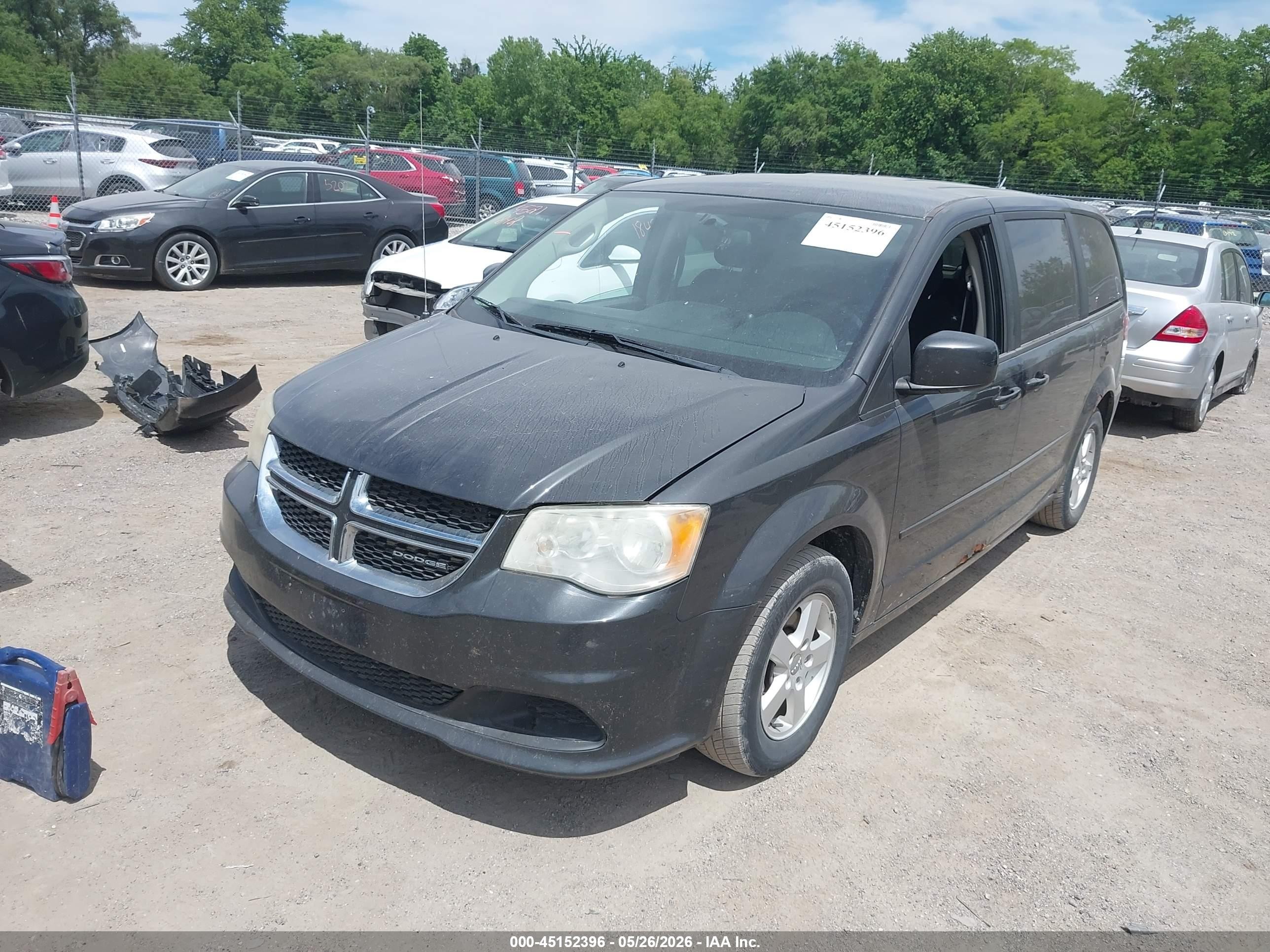 2011 Dodge Grand Caravan Mainstreet Gray vin: 2D4RN3DG0BR772026