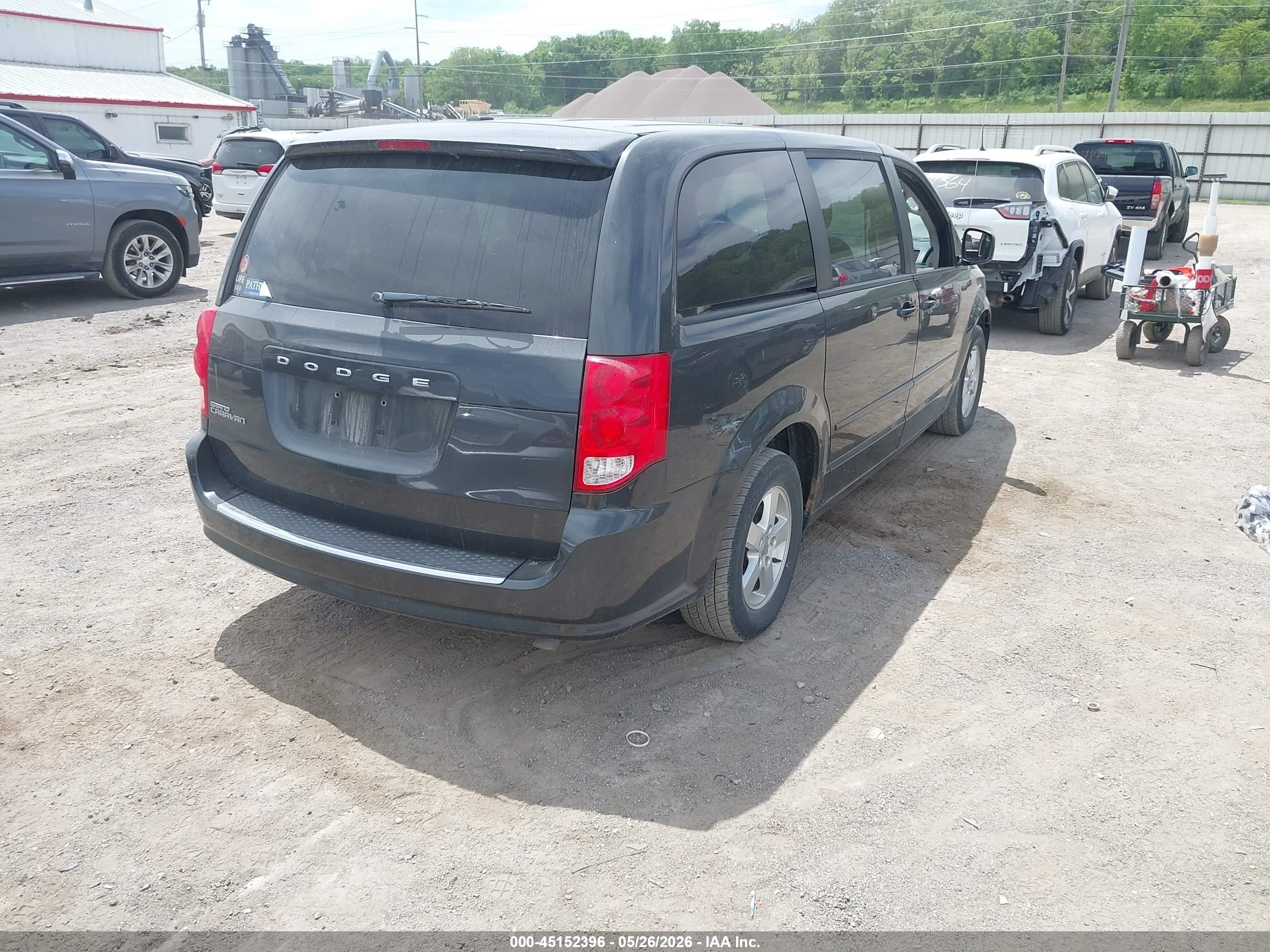 2011 Dodge Grand Caravan Mainstreet Gray vin: 2D4RN3DG0BR772026