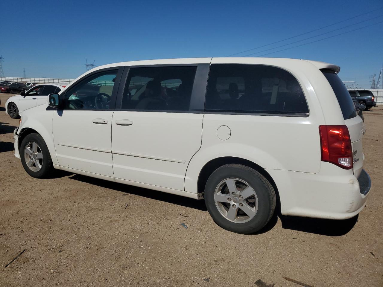 2011 Dodge Grand Caravan Mainstreet White vin: 2D4RN3DG1BR601480