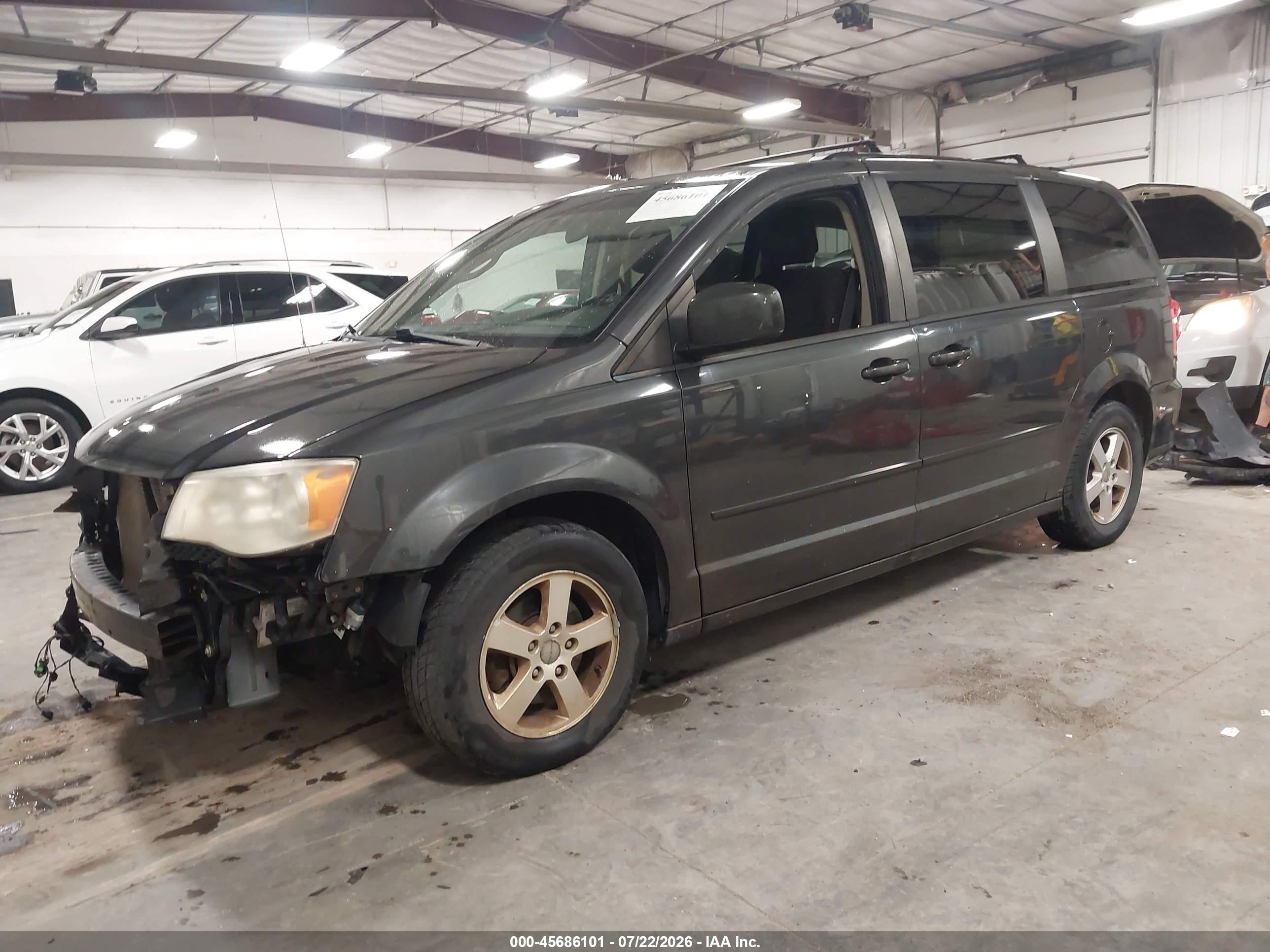 2011 Dodge Grand Caravan Mainstreet Черный vin: 2D4RN3DG2BR639798