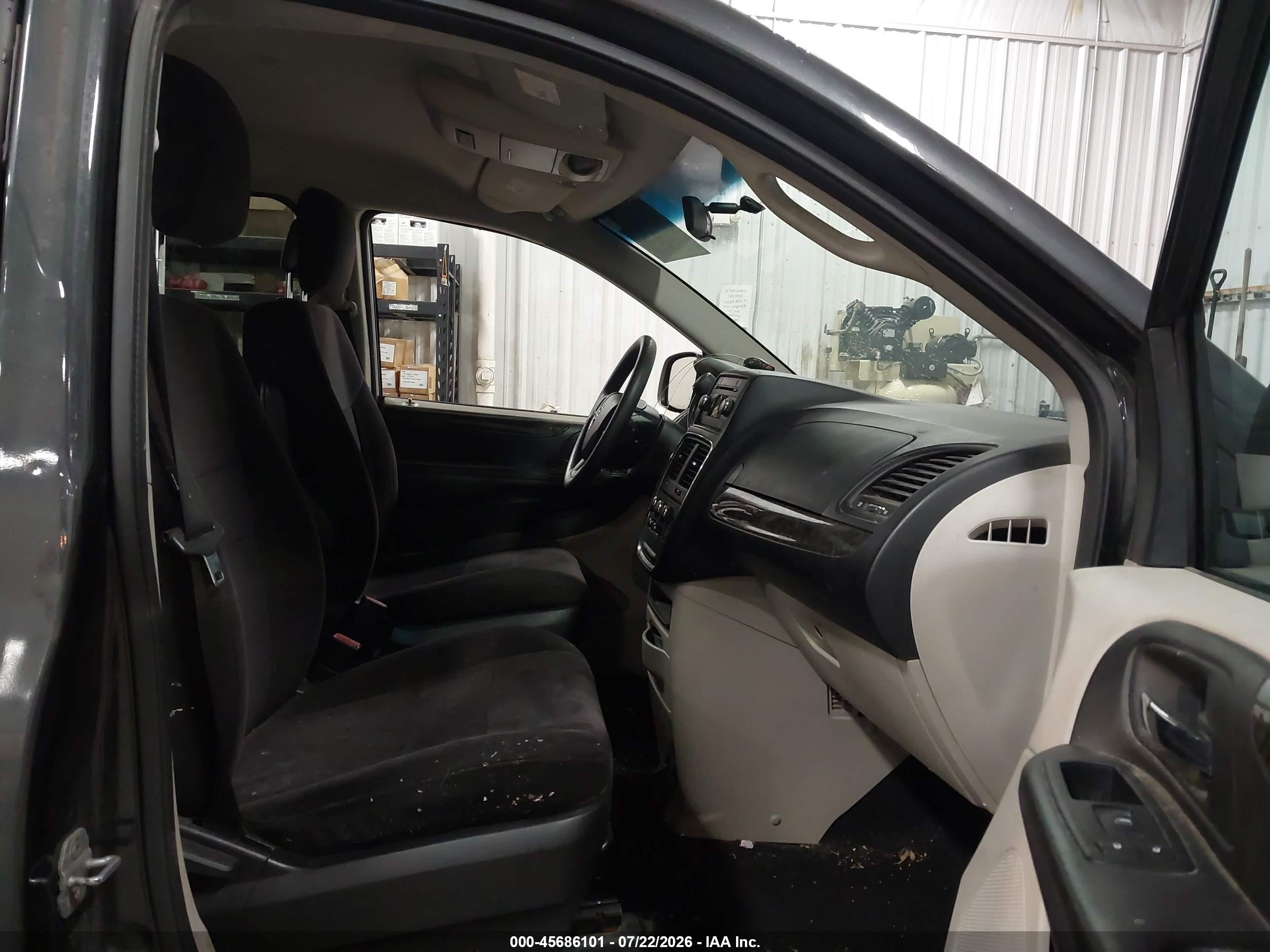 2011 Dodge Grand Caravan Mainstreet Черный vin: 2D4RN3DG2BR639798