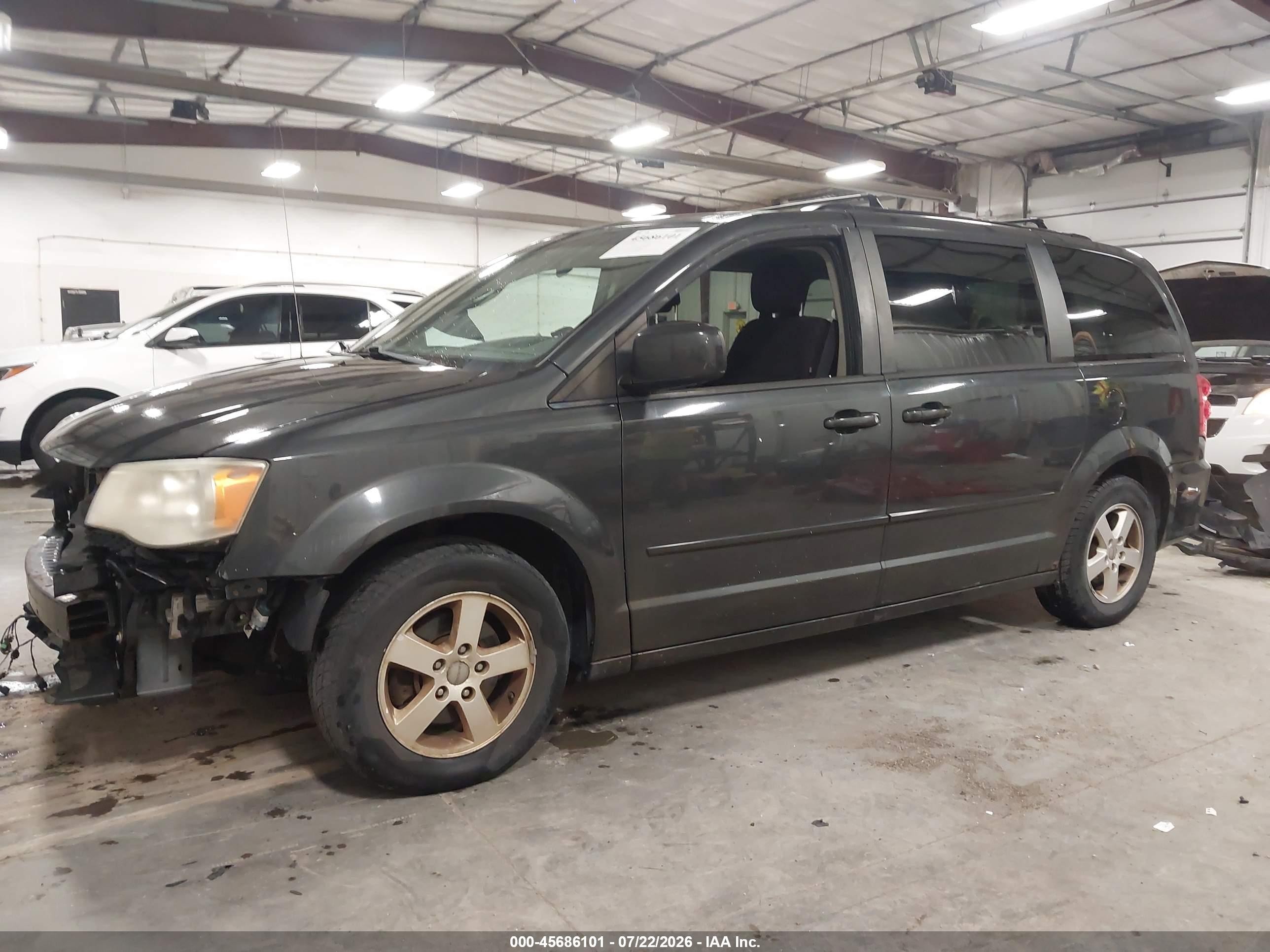 2011 Dodge Grand Caravan Mainstreet Черный vin: 2D4RN3DG2BR639798