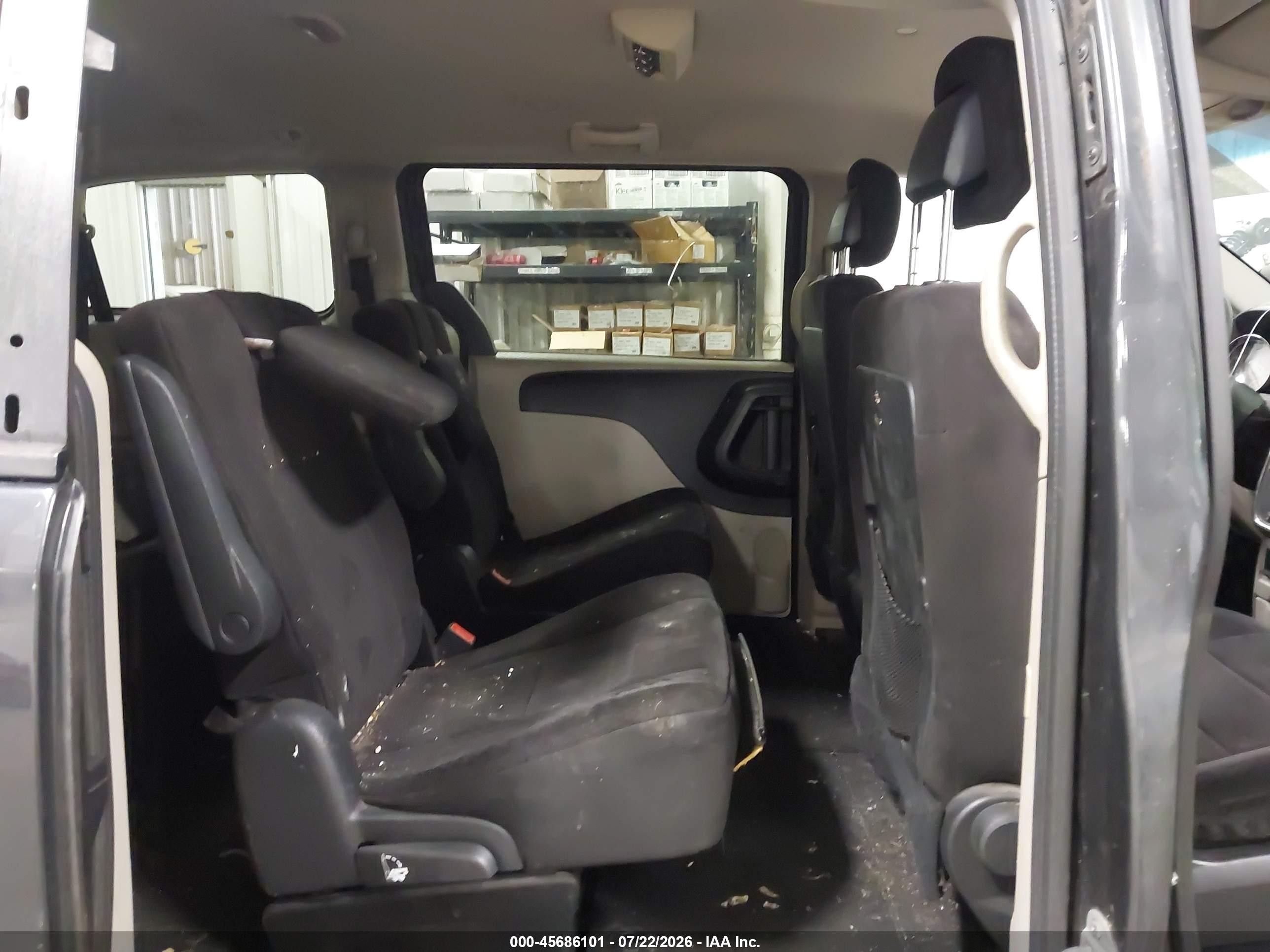 2011 Dodge Grand Caravan Mainstreet Черный vin: 2D4RN3DG2BR639798