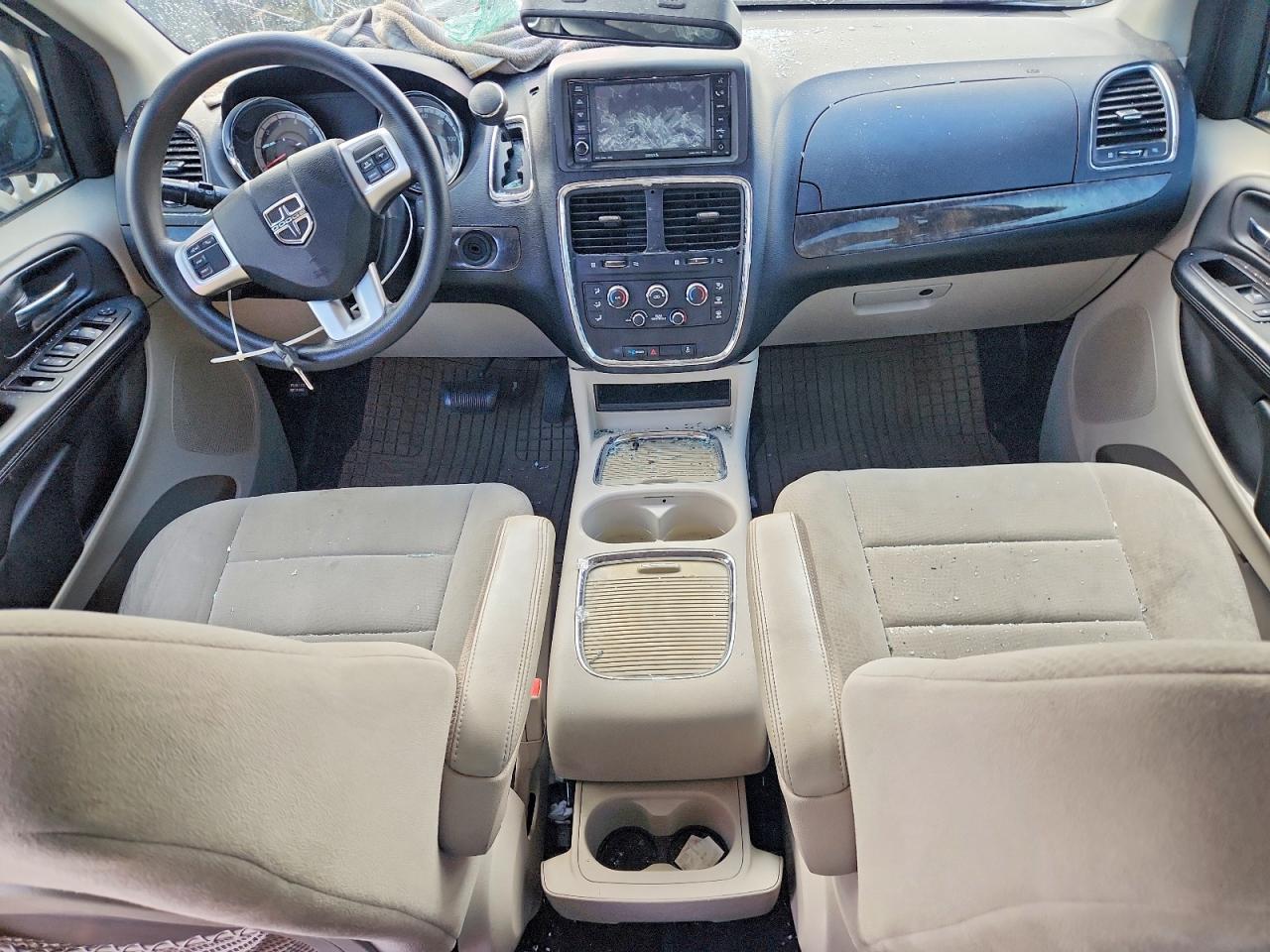 2011 Dodge Grand Caravan Mainstreet White vin: 2D4RN3DG2BR754837