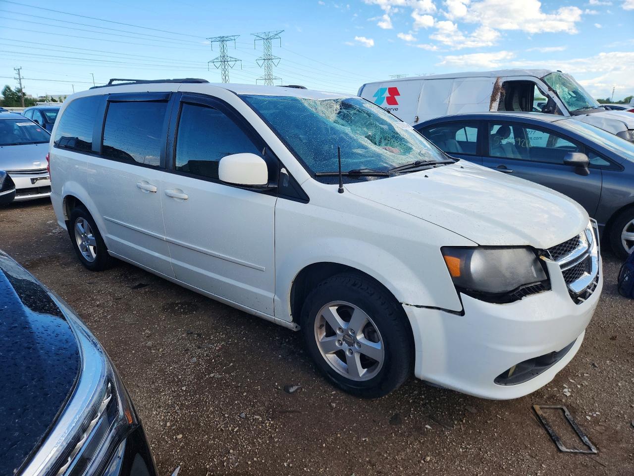 2011 Dodge Grand Caravan Mainstreet White vin: 2D4RN3DG2BR754837