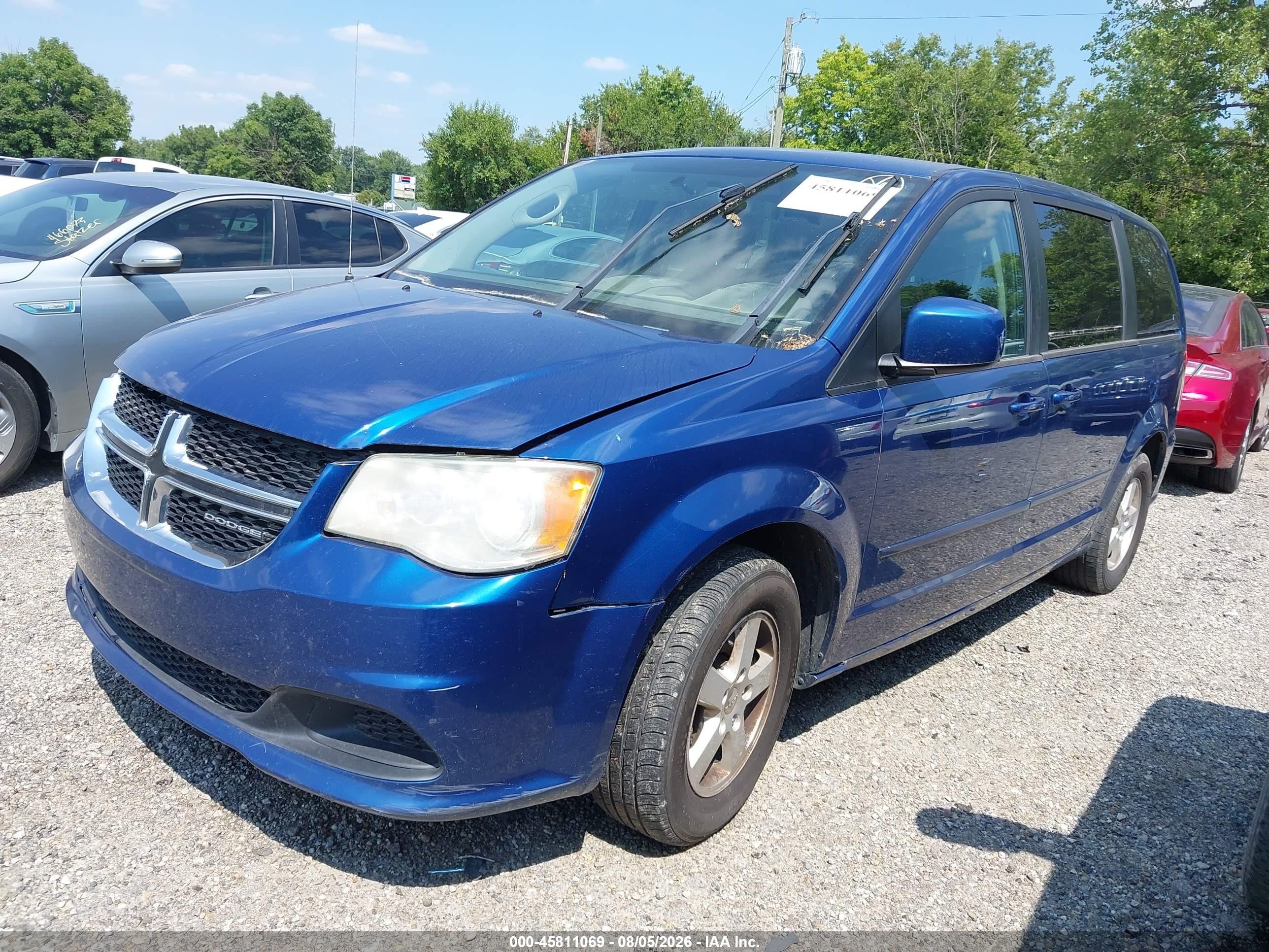 2011 Dodge Grand Caravan Mainstreet Blue vin: 2D4RN3DG3BR728019
