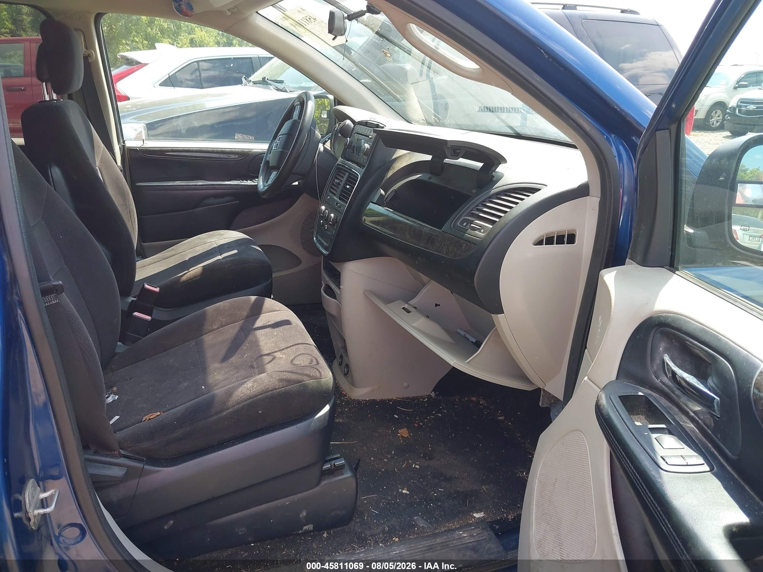 2011 Dodge Grand Caravan Mainstreet Blue vin: 2D4RN3DG3BR728019