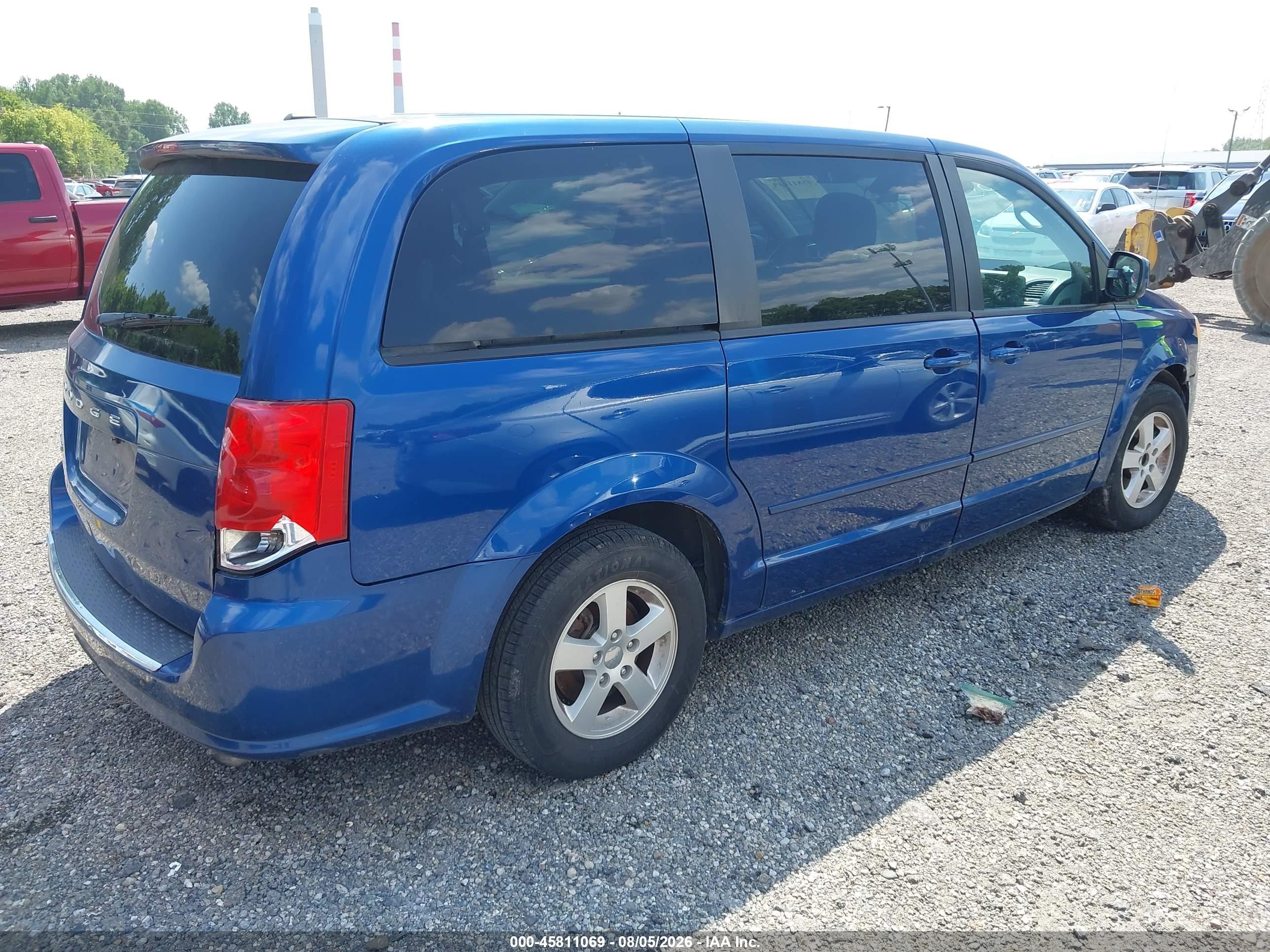 2011 Dodge Grand Caravan Mainstreet Blue vin: 2D4RN3DG3BR728019