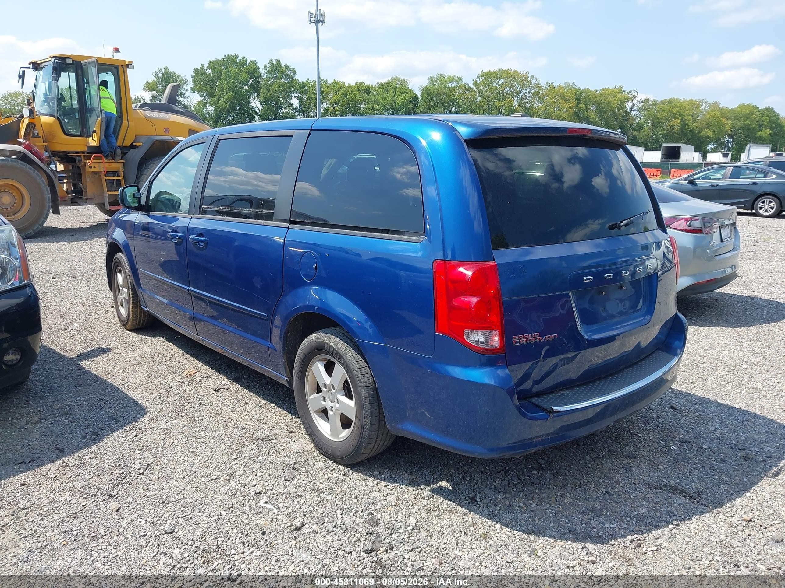 2011 Dodge Grand Caravan Mainstreet Blue vin: 2D4RN3DG3BR728019