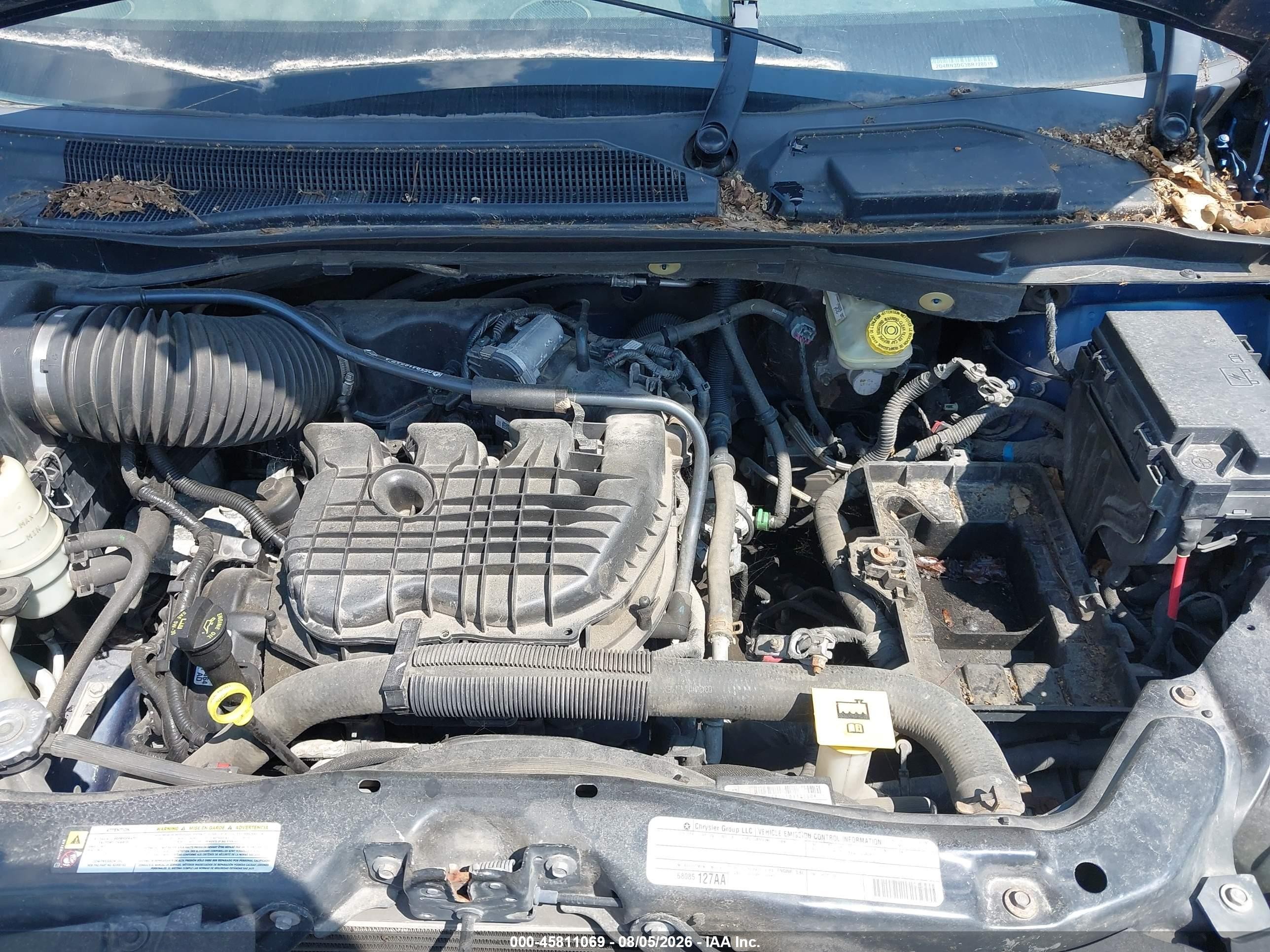2011 Dodge Grand Caravan Mainstreet Blue vin: 2D4RN3DG3BR728019