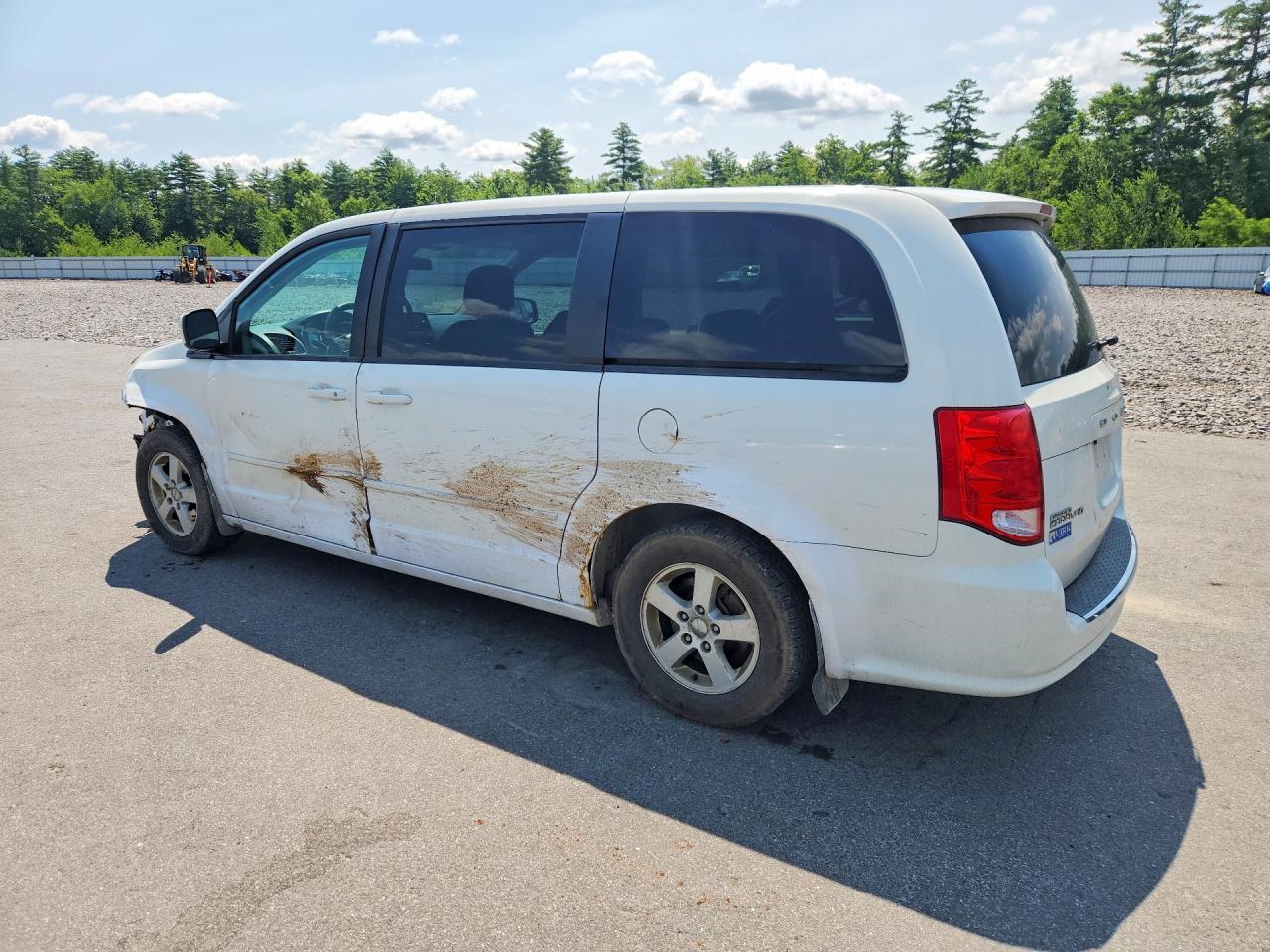 2011 Dodge Grand Caravan Mainstreet White vin: 2D4RN3DG6BR789803