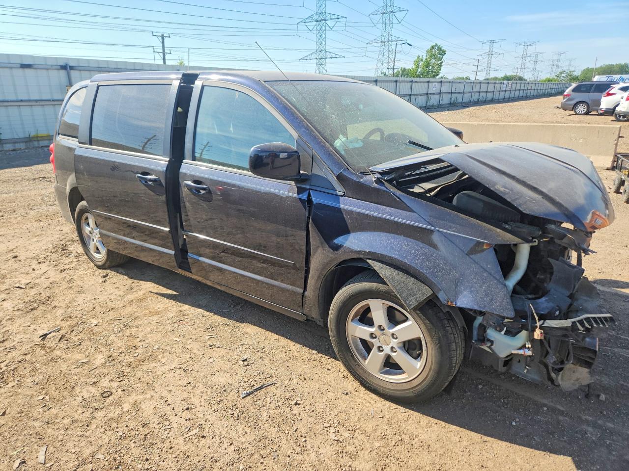 2011 Dodge Grand Caravan Mainstreet Black vin: 2D4RN3DG7BR603590