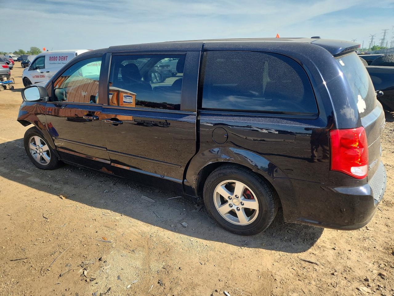 2011 Dodge Grand Caravan Mainstreet Black vin: 2D4RN3DG7BR603590