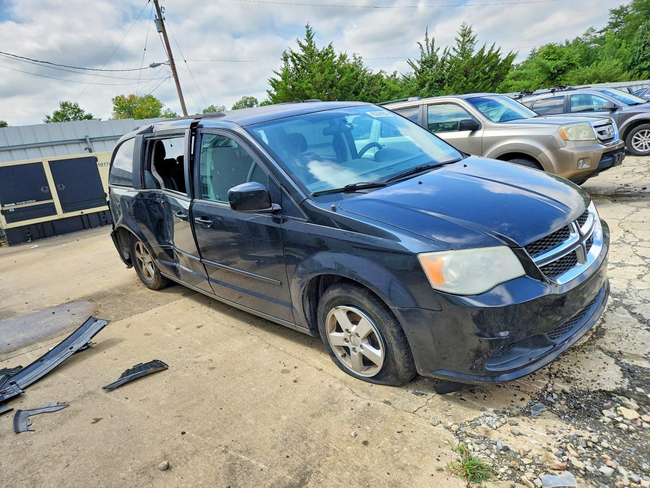 2011 Dodge Grand Caravan Mainstreet Черный vin: 2D4RN3DG7BR636654
