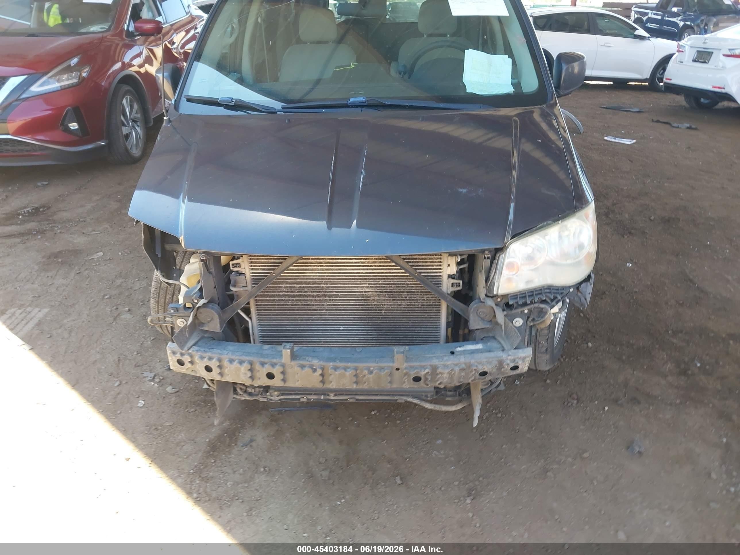 2011 Dodge Grand Caravan Mainstreet Blue vin: 2D4RN3DG7BR643877