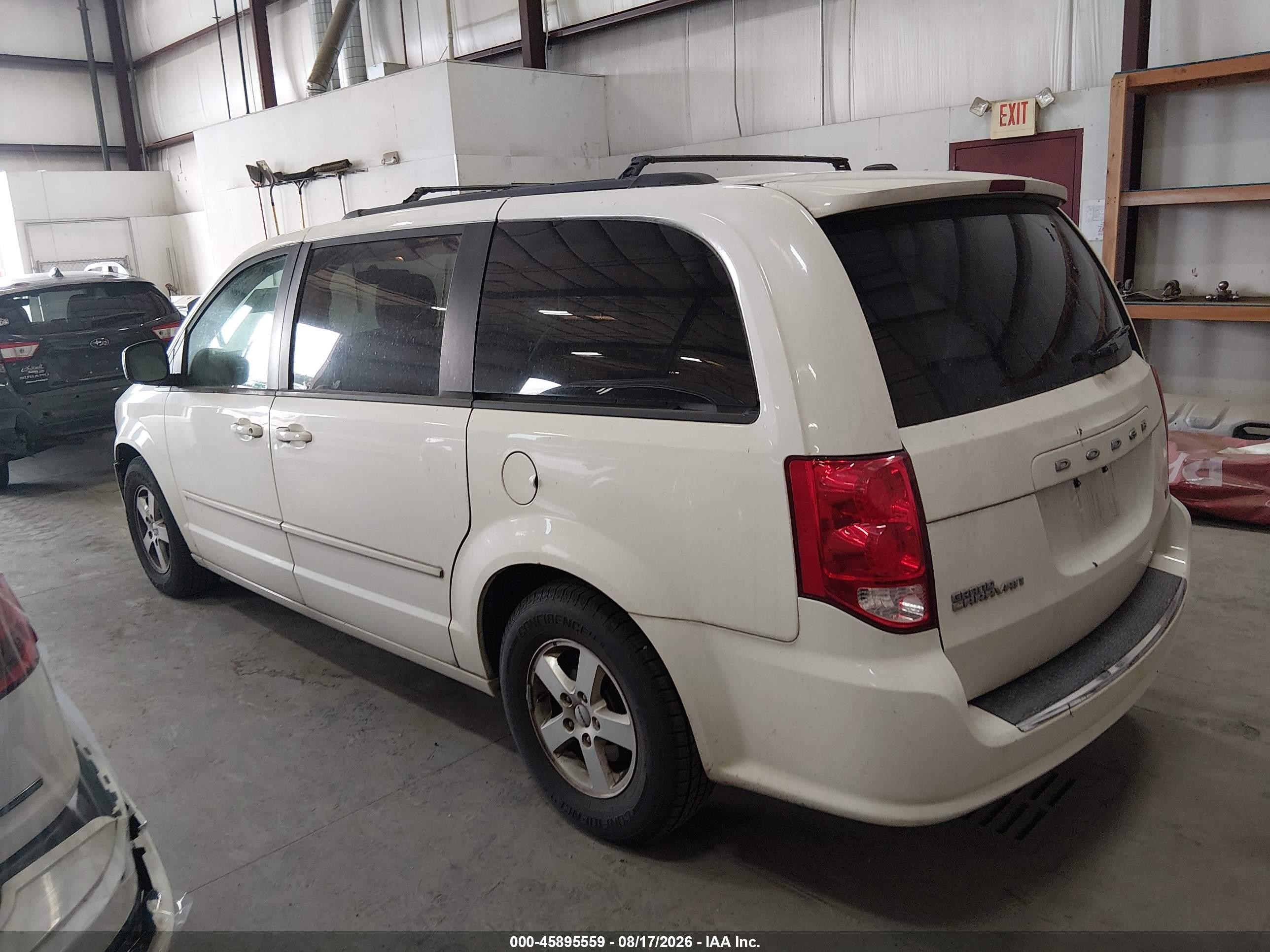 2011 Dodge Grand Caravan Mainstreet White vin: 2D4RN3DG7BR680542