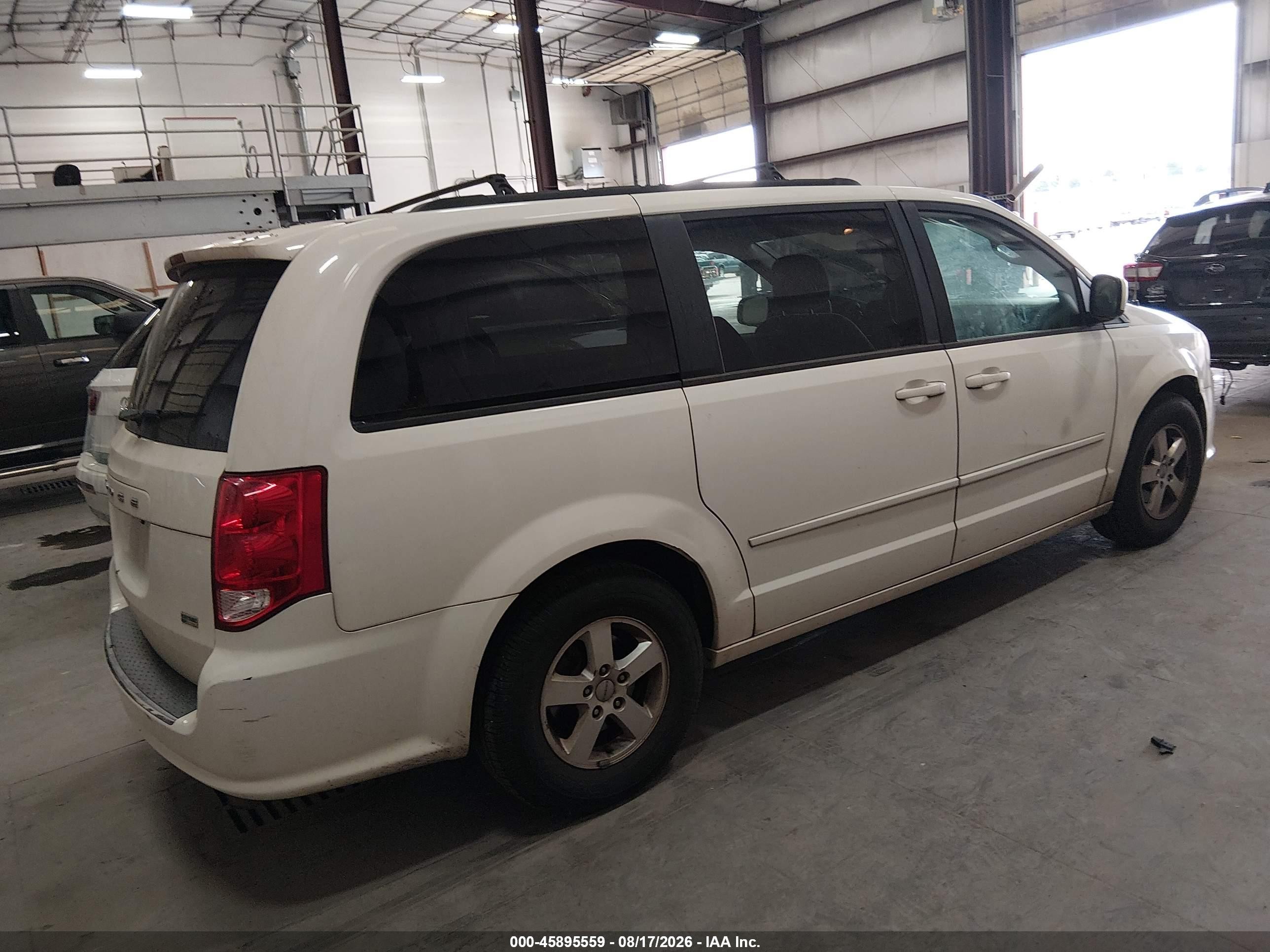 2011 Dodge Grand Caravan Mainstreet White vin: 2D4RN3DG7BR680542