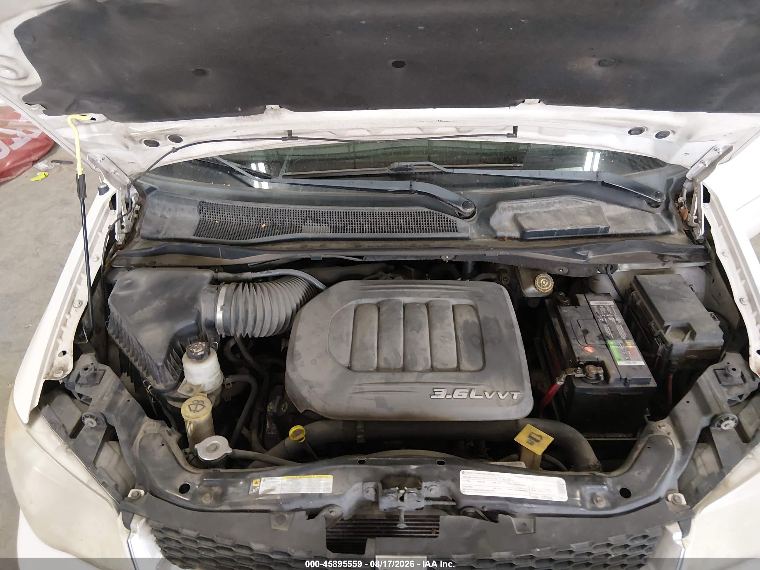 2011 Dodge Grand Caravan Mainstreet White vin: 2D4RN3DG7BR680542