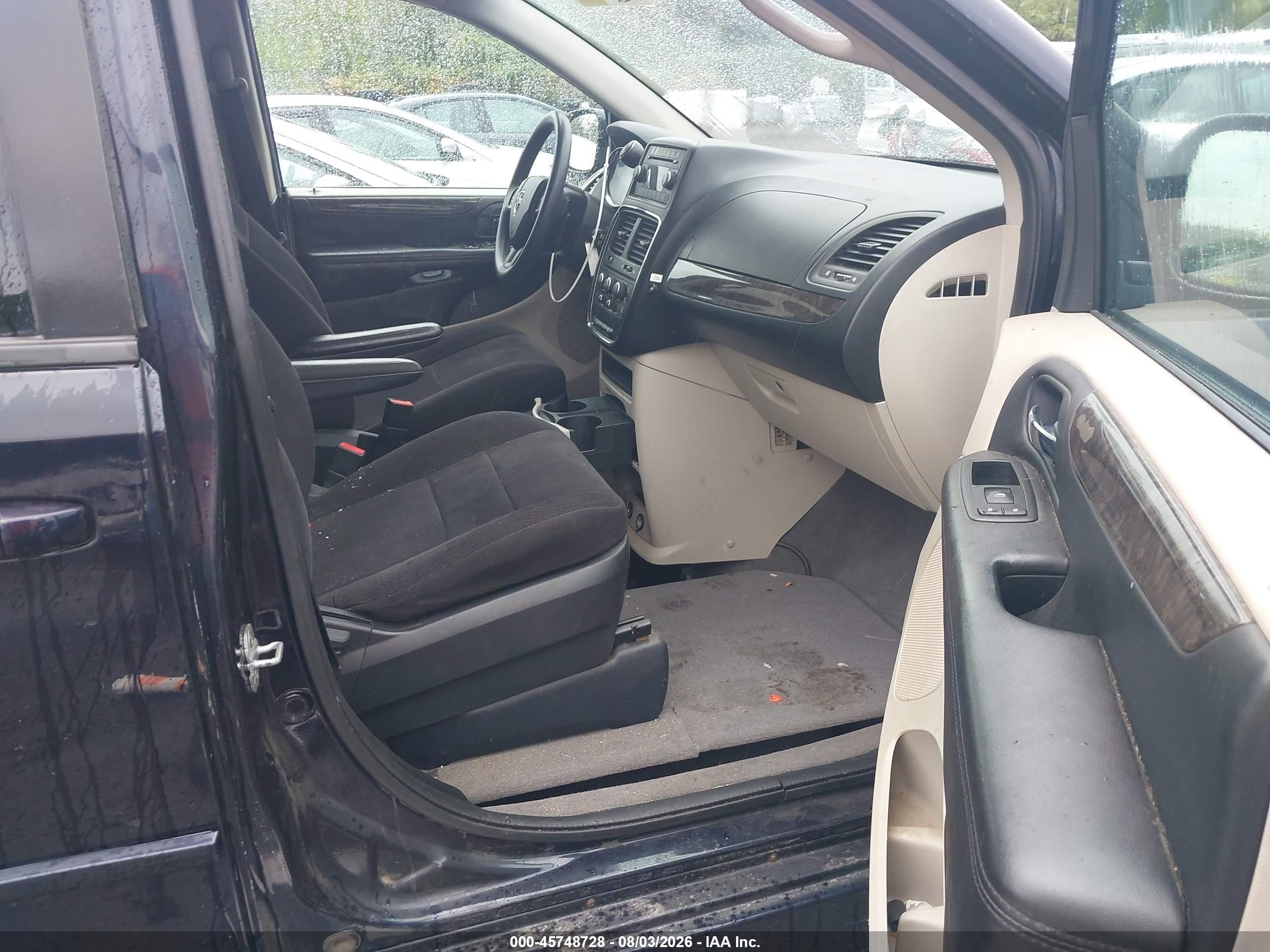 2011 Dodge Grand Caravan Mainstreet Black vin: 2D4RN3DG8BR627929
