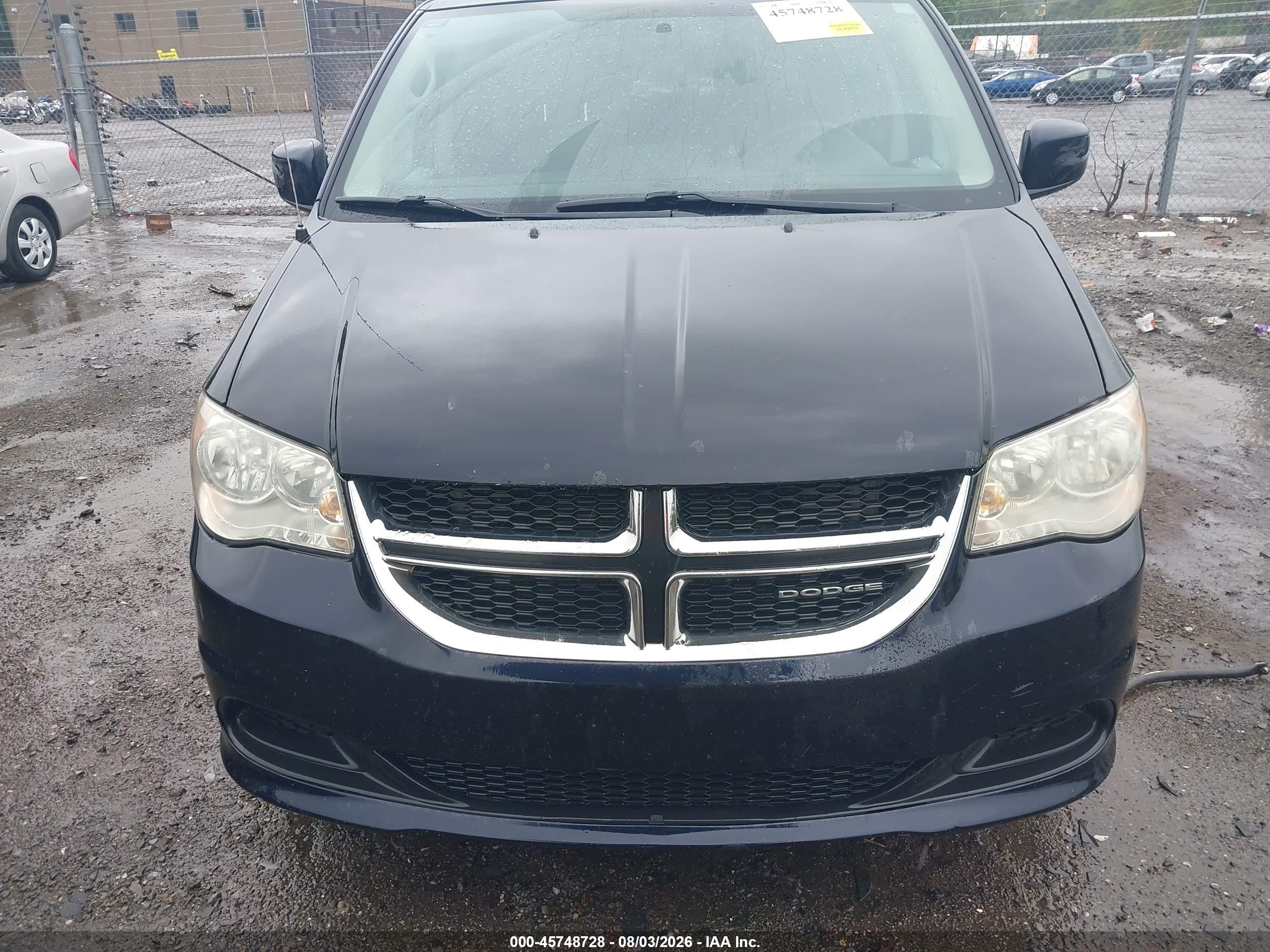 2011 Dodge Grand Caravan Mainstreet Black vin: 2D4RN3DG8BR627929