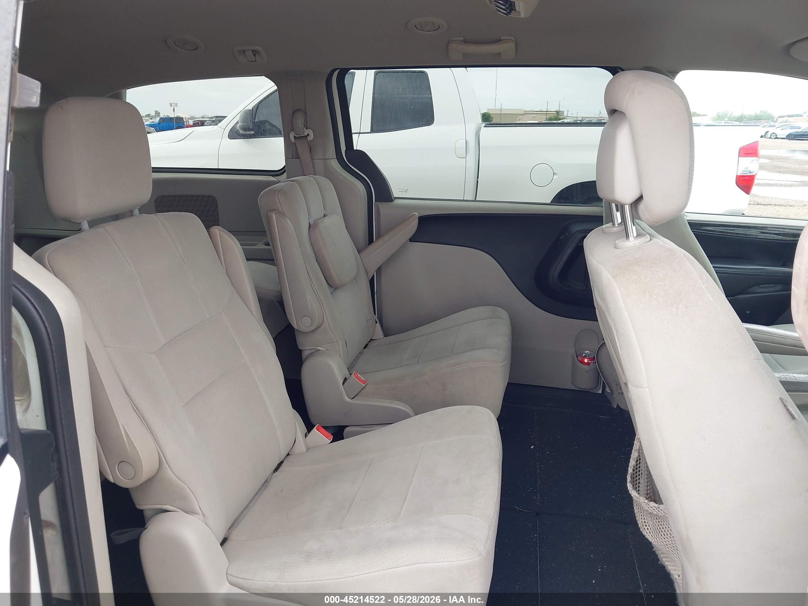 2011 Dodge Grand Caravan Mainstreet White vin: 2D4RN3DG8BR720417