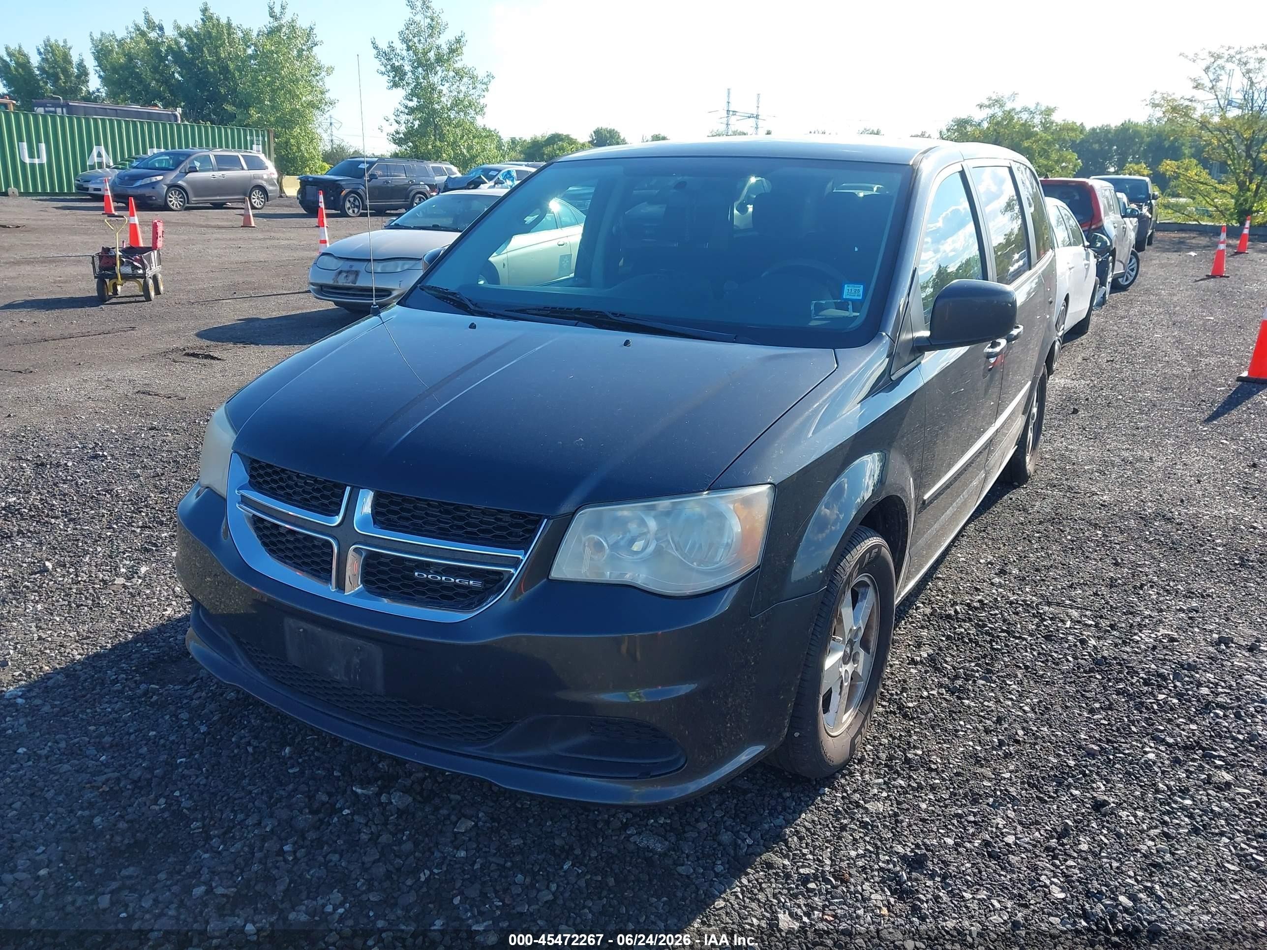 2011 Dodge Grand Caravan Mainstreet Black vin: 2D4RN3DG8BR742627