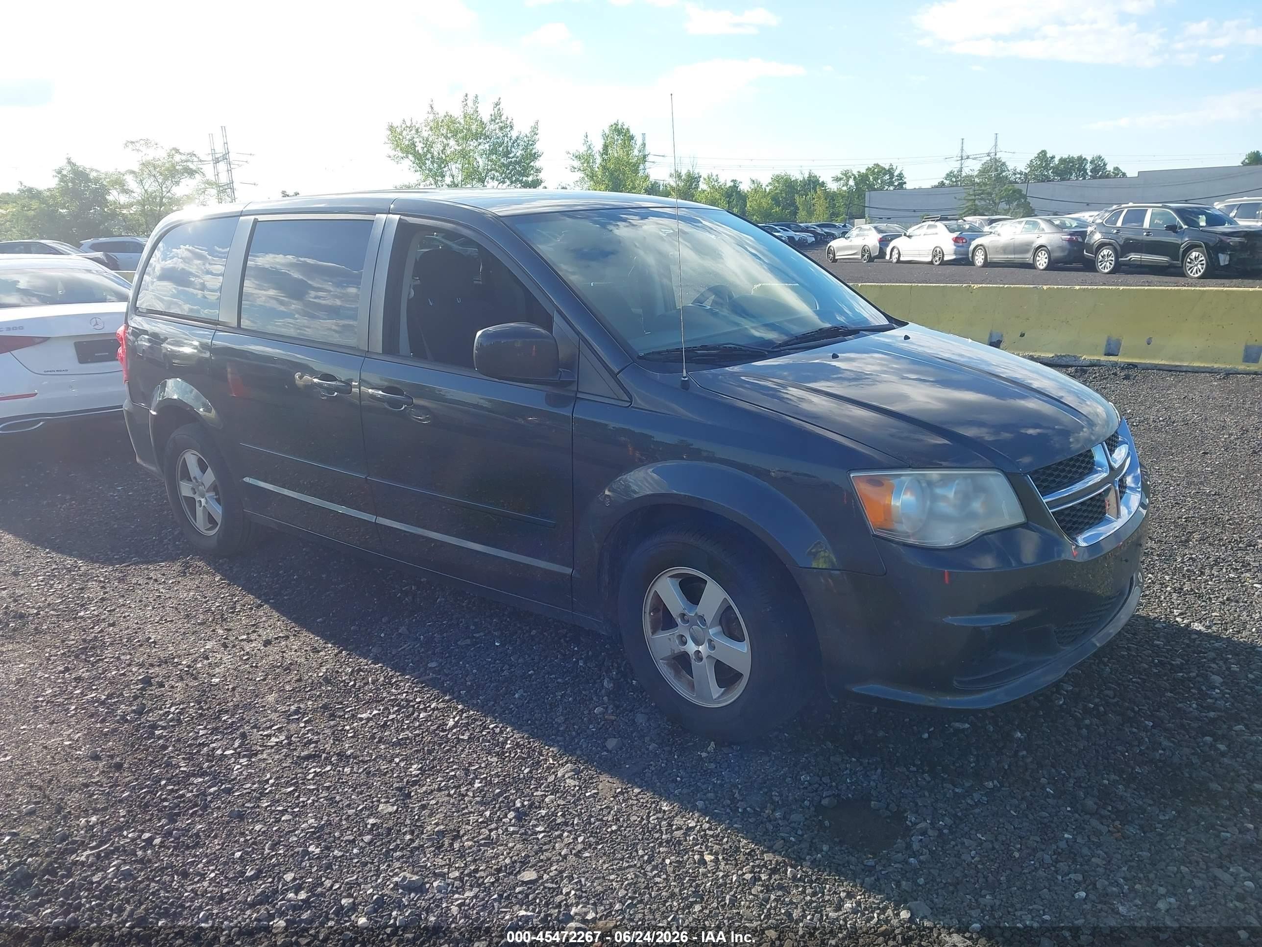 2011 Dodge Grand Caravan Mainstreet Black vin: 2D4RN3DG8BR742627