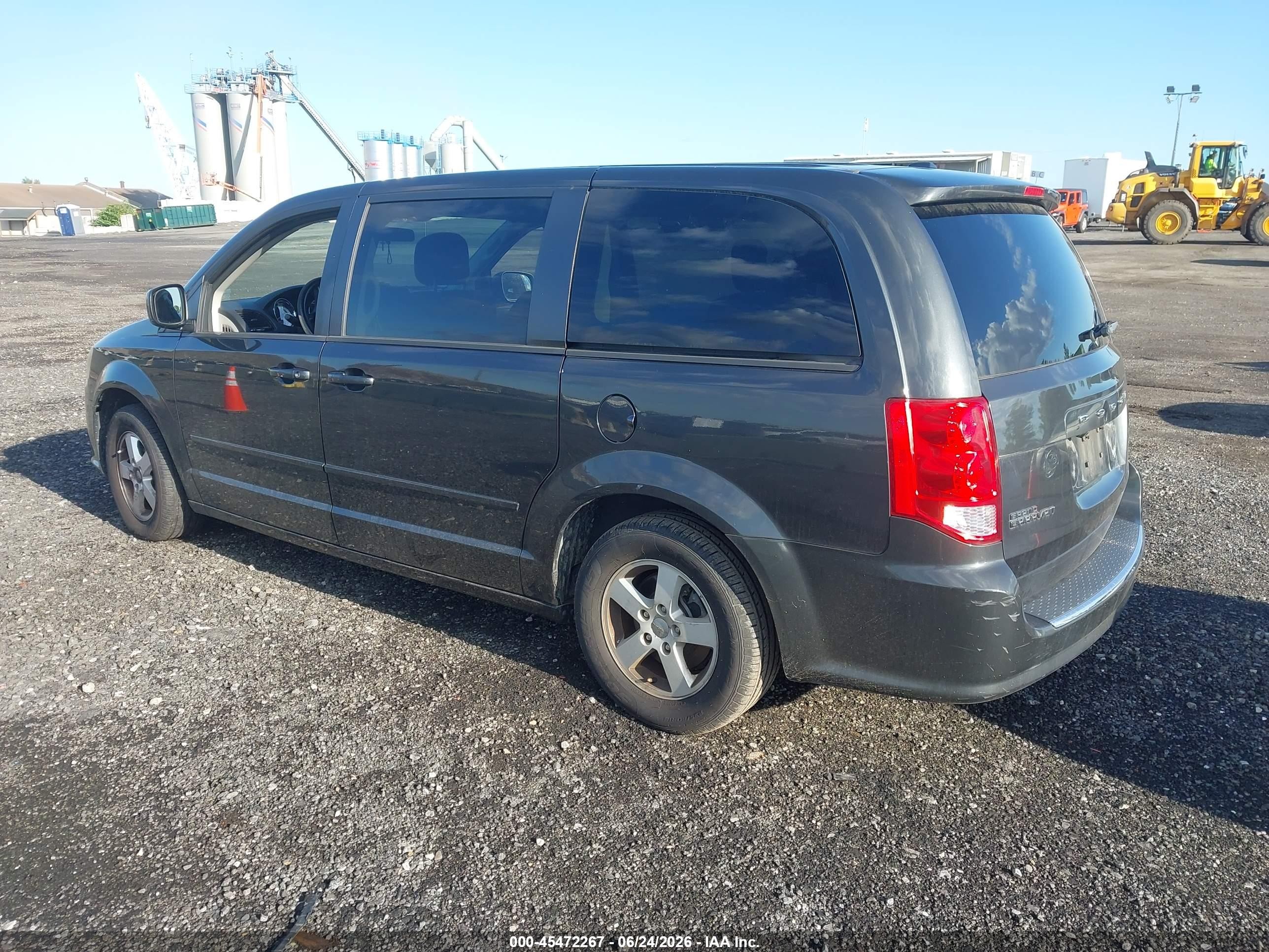 2011 Dodge Grand Caravan Mainstreet Black vin: 2D4RN3DG8BR742627