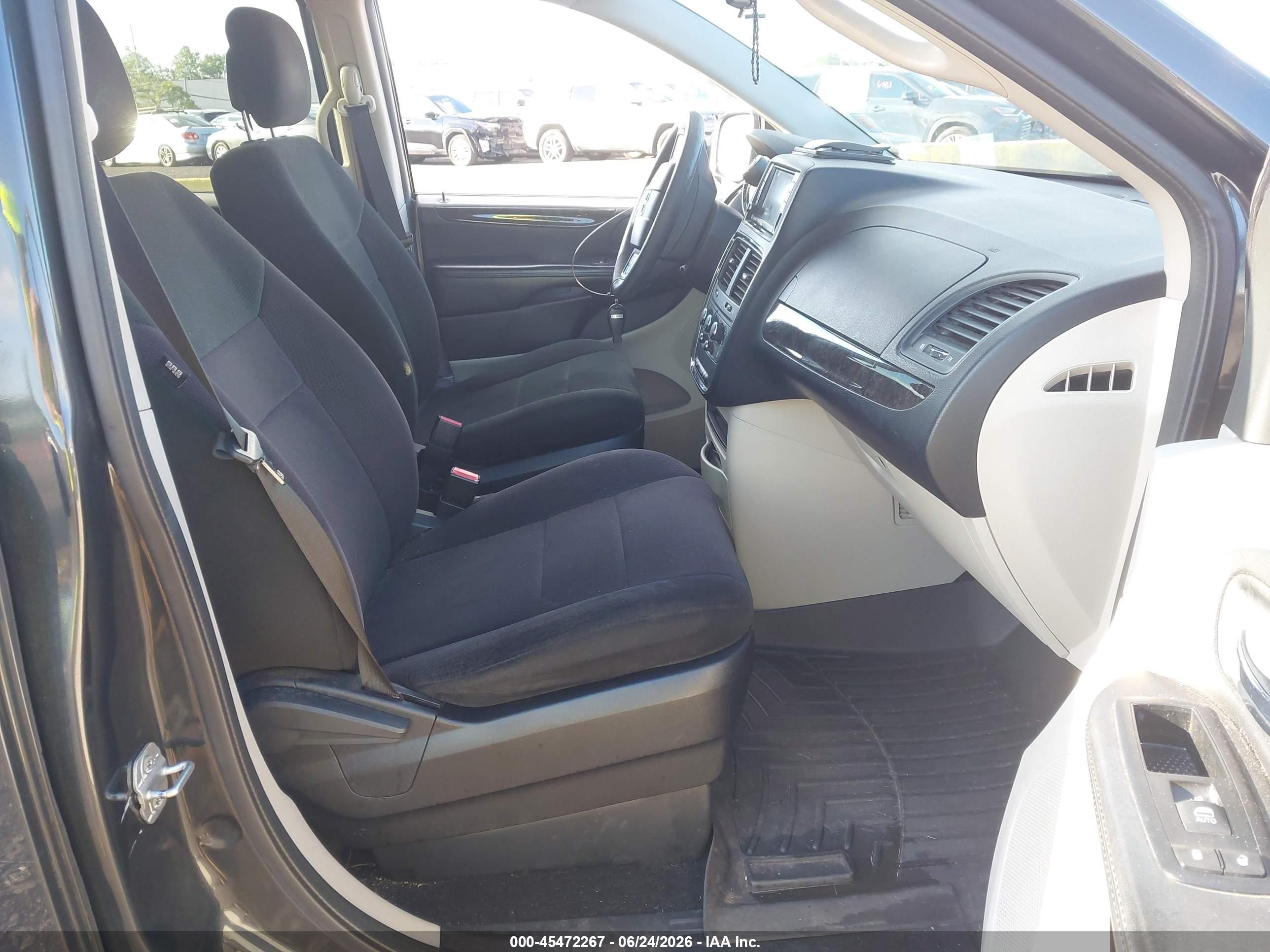 2011 Dodge Grand Caravan Mainstreet Black vin: 2D4RN3DG8BR742627