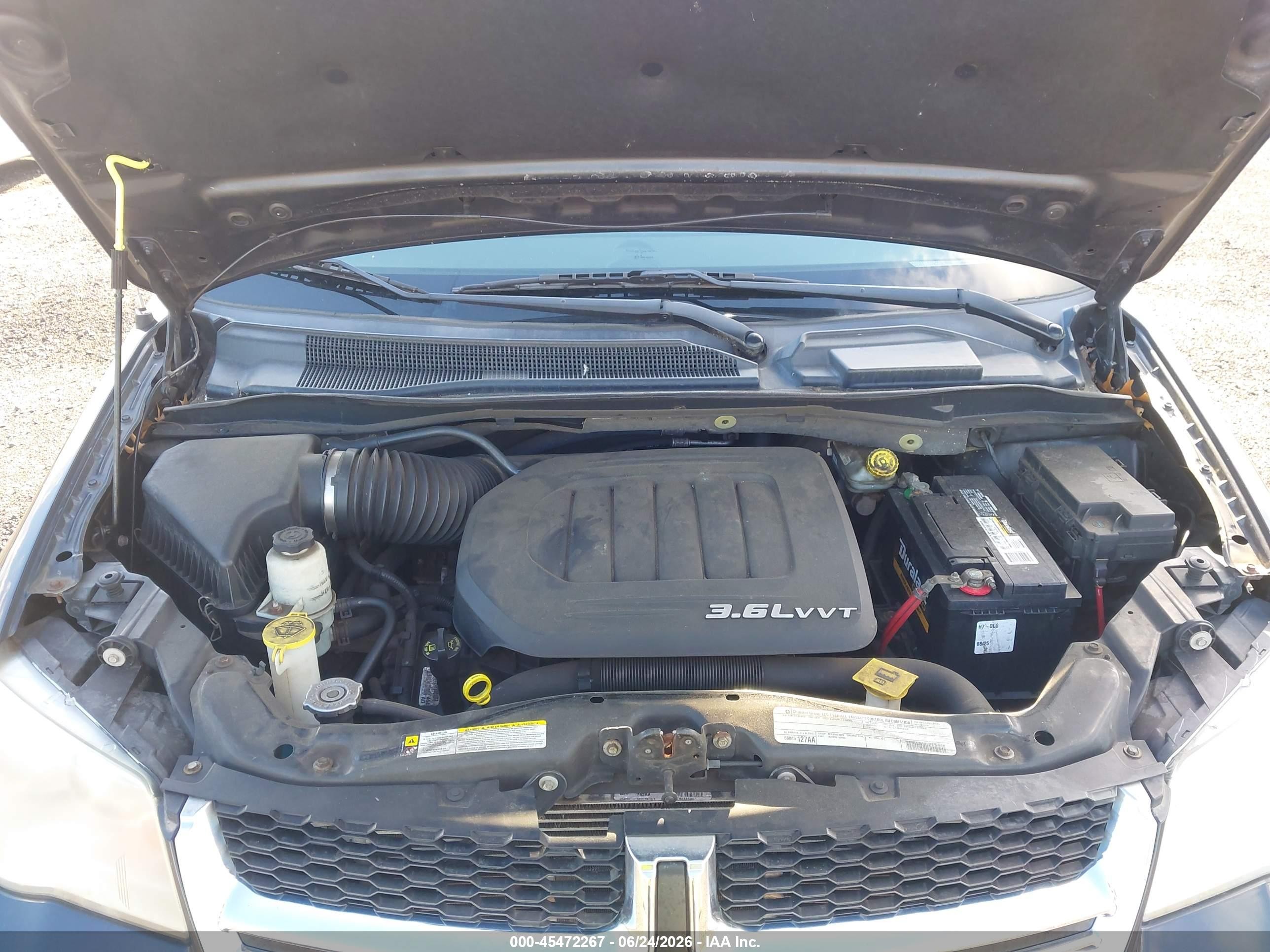 2011 Dodge Grand Caravan Mainstreet Black vin: 2D4RN3DG8BR742627
