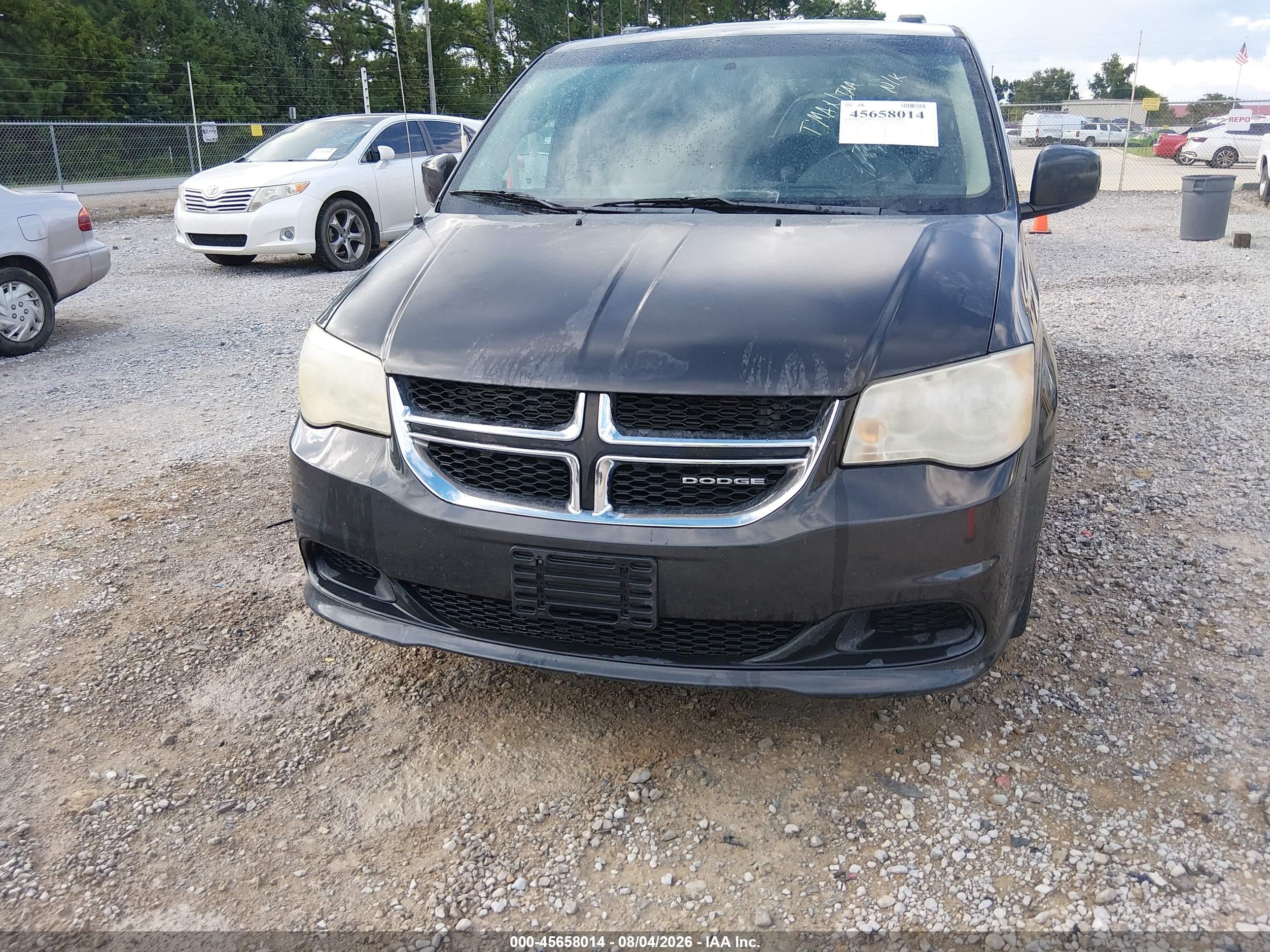2011 Dodge Grand Caravan Mainstreet Черный vin: 2D4RN3DG8BR755930