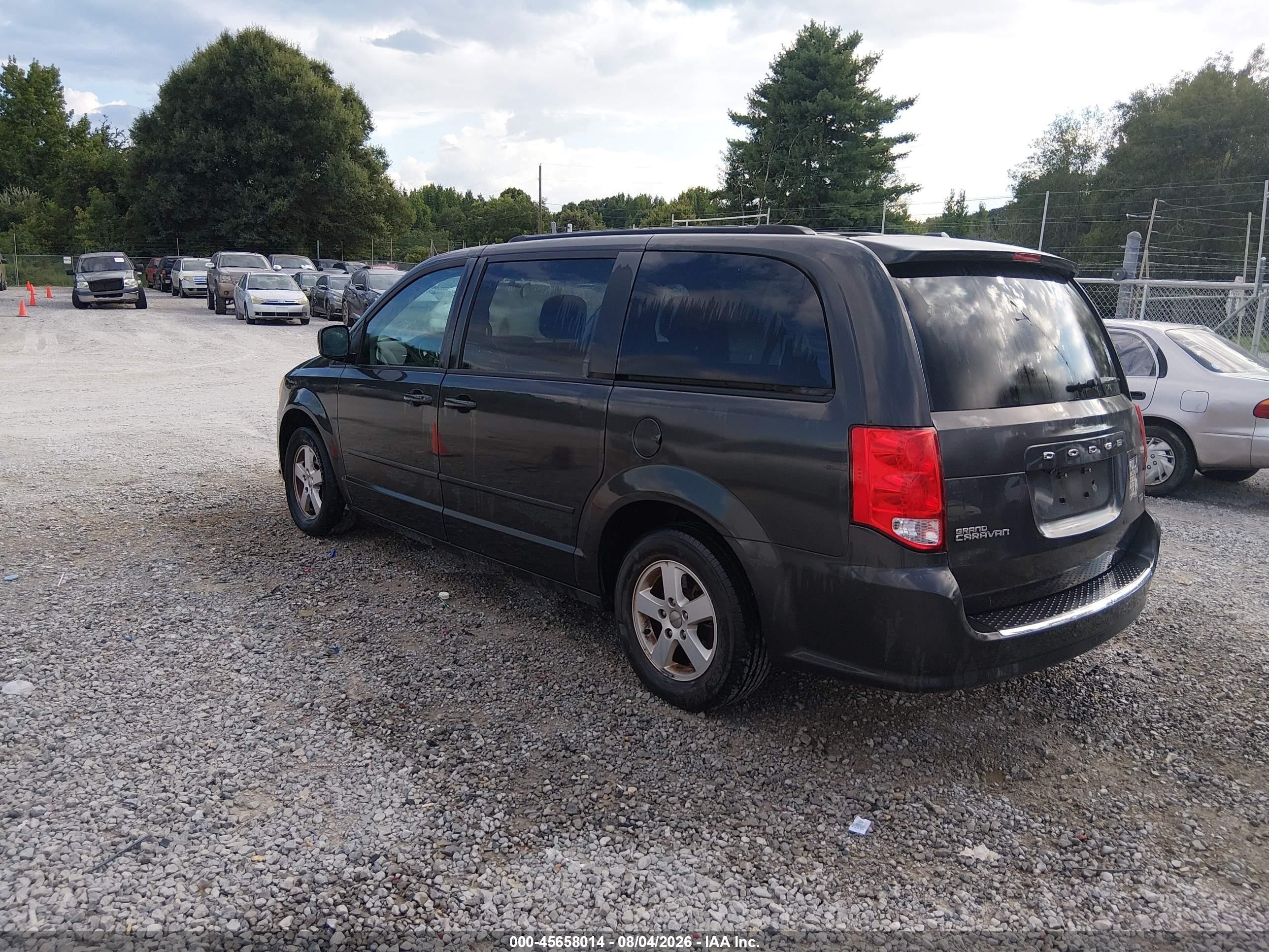 2011 Dodge Grand Caravan Mainstreet Черный vin: 2D4RN3DG8BR755930