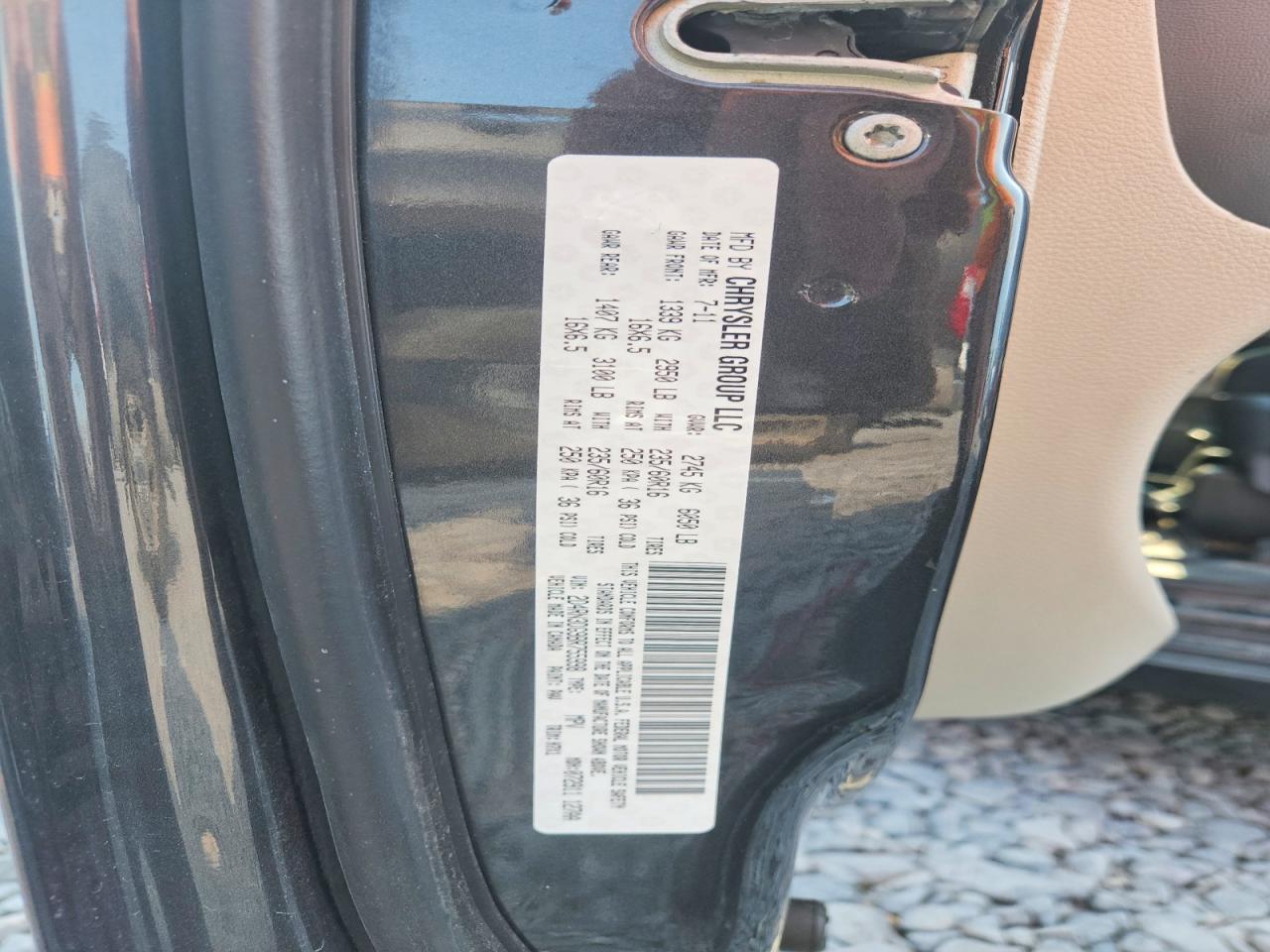 2011 Dodge Grand Caravan Mainstreet Charcoal vin: 2D4RN3DG9BR755998